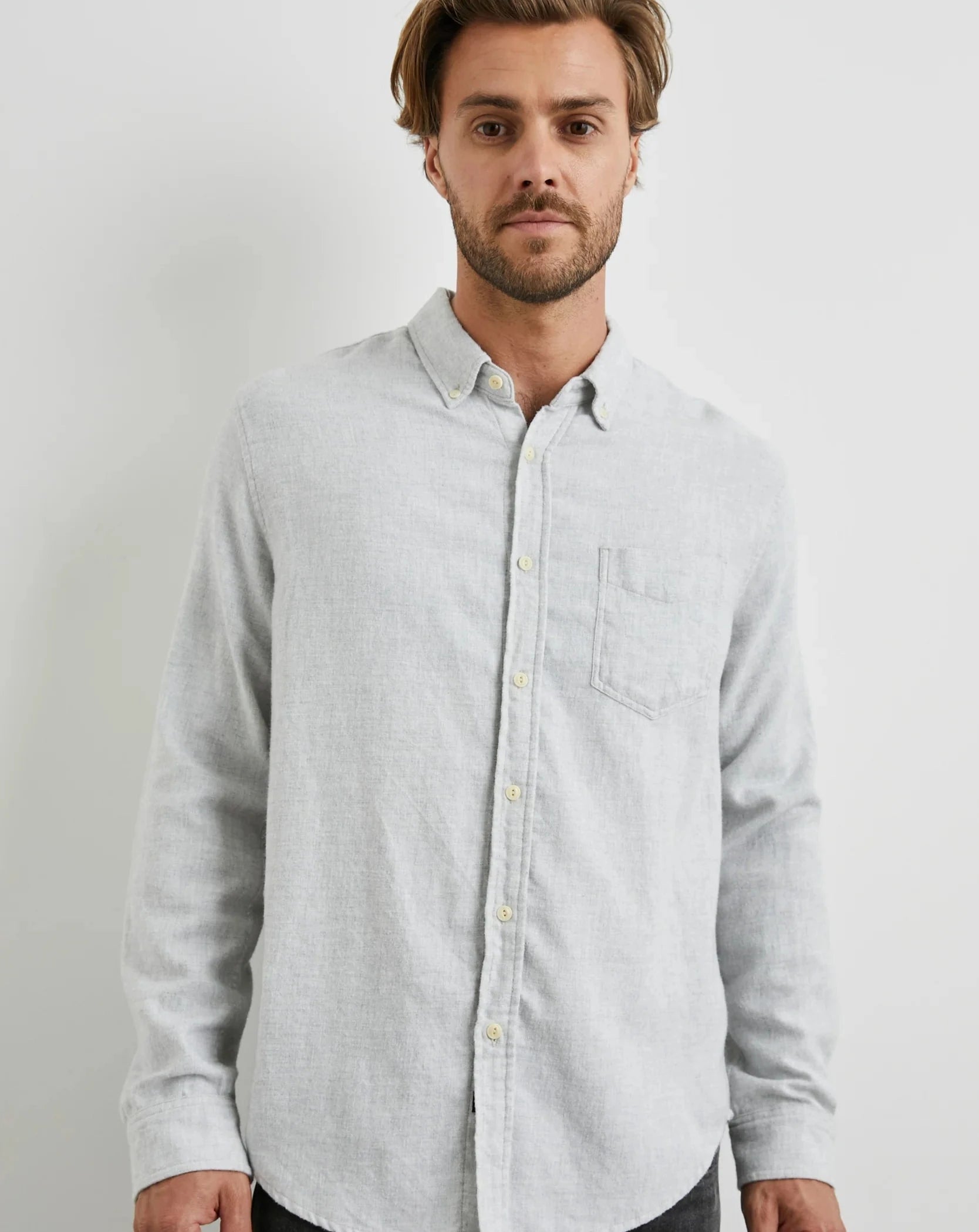 Runson Shirt - Heather Grey