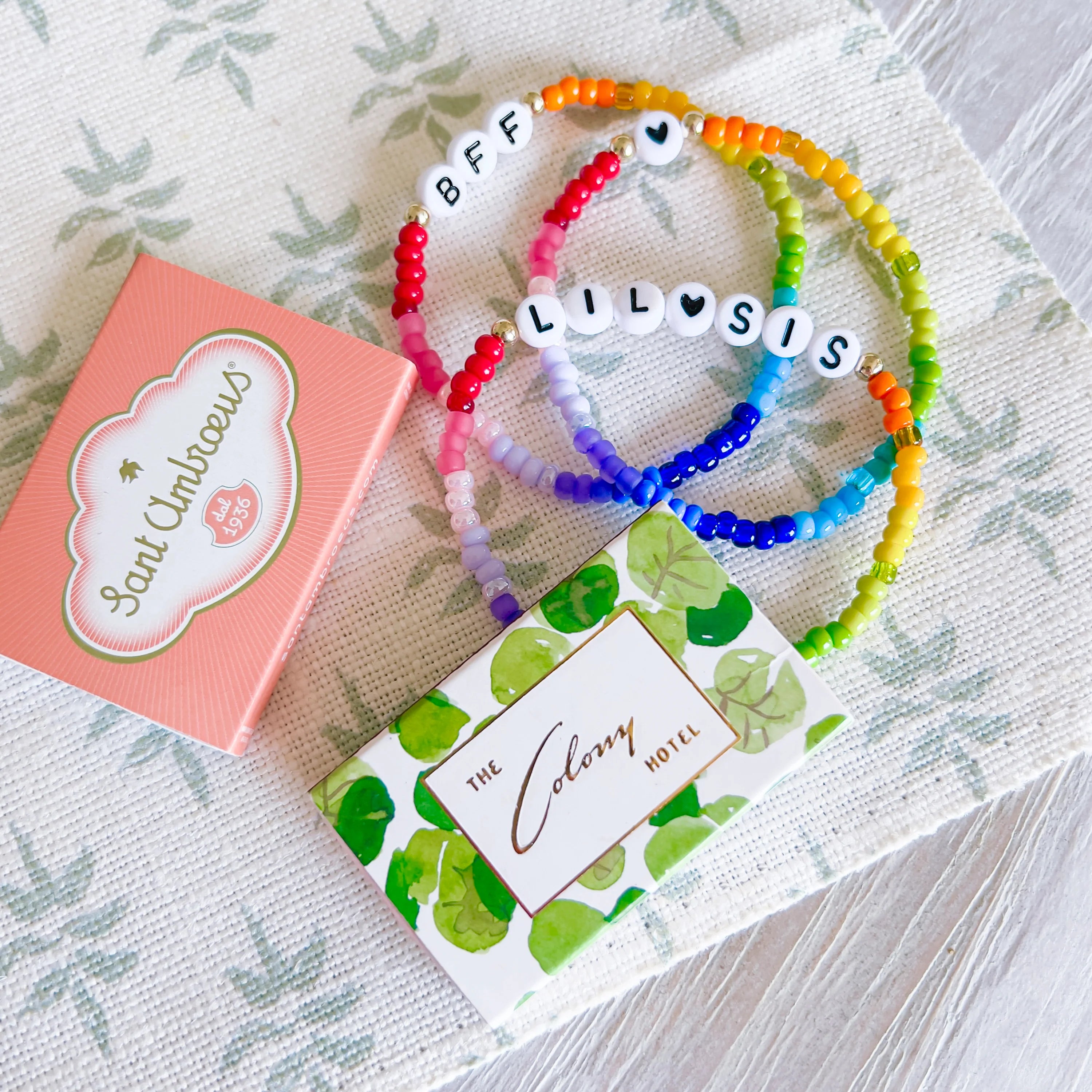 ACK Rainbow Sprinkle Bracelet