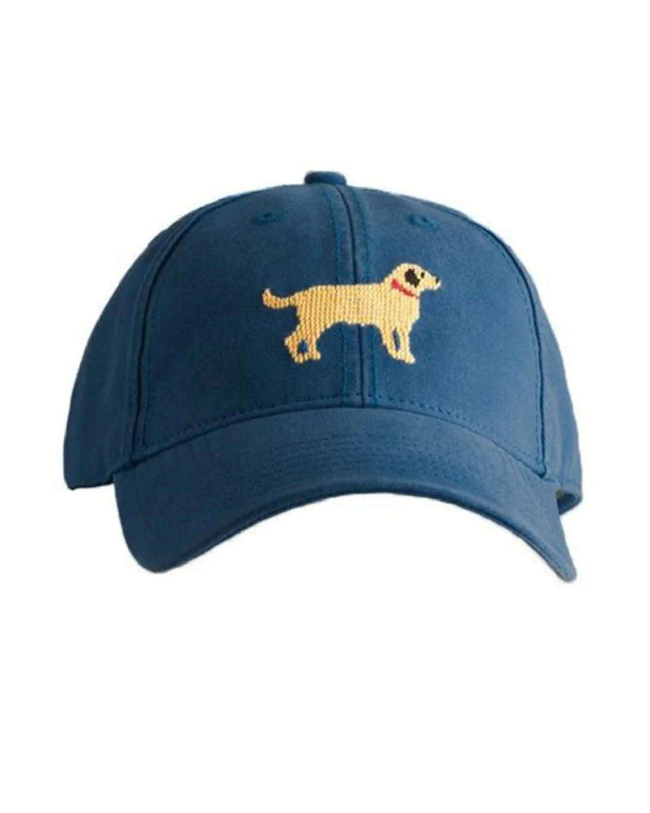 Kids Yellow Lab Baseball Hat - Navy