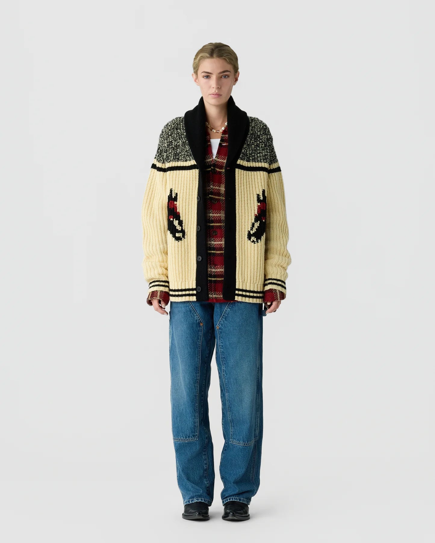 Rodeo Cardigan - Butter Combo