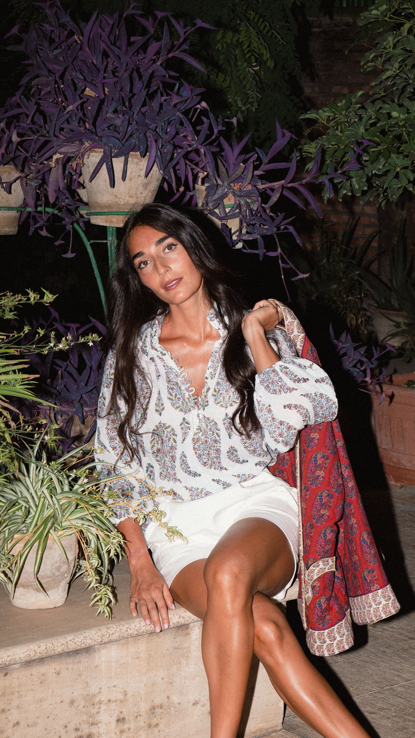Golab Blouse - Paisley