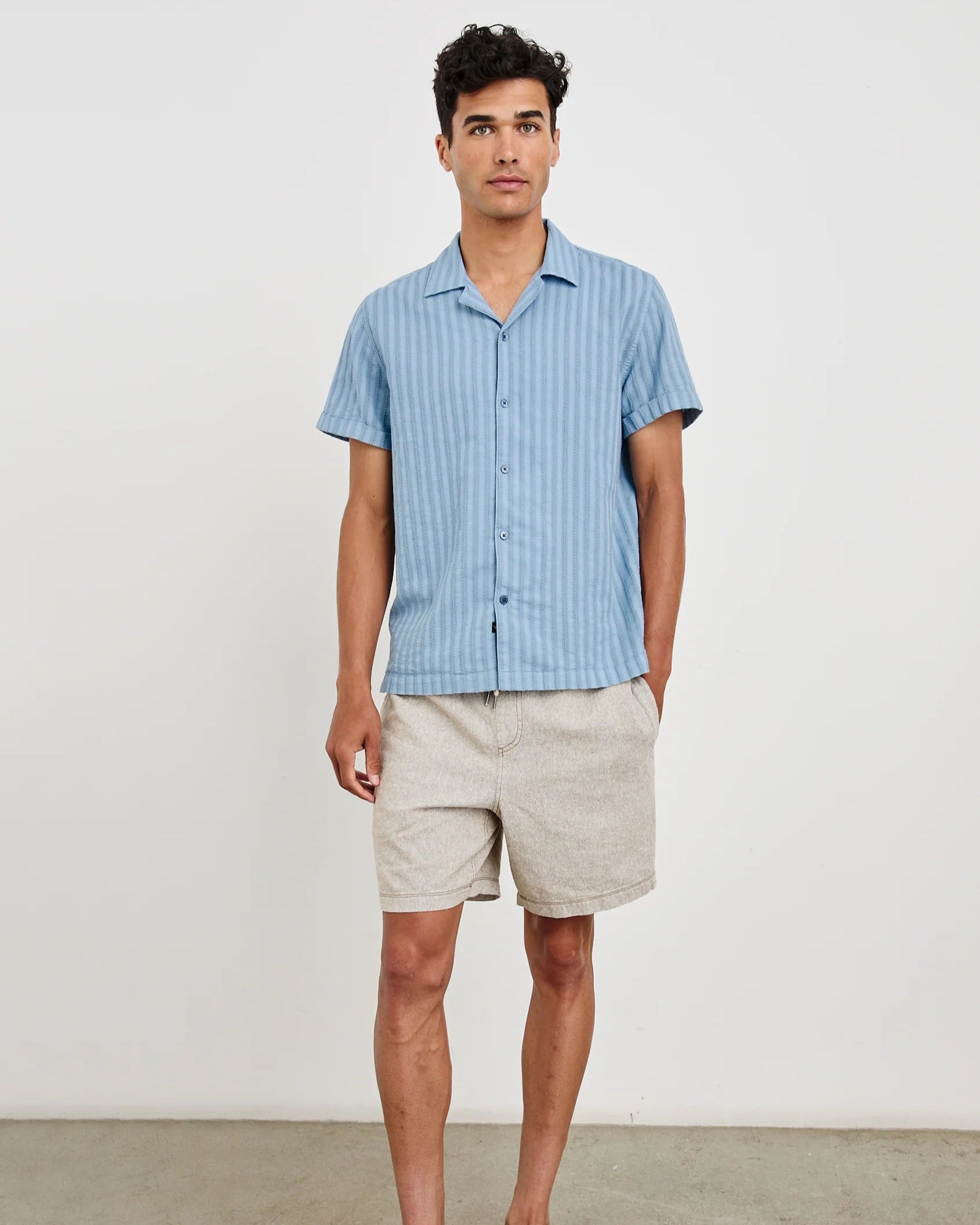 Sinclair Shirt - Faded Blue