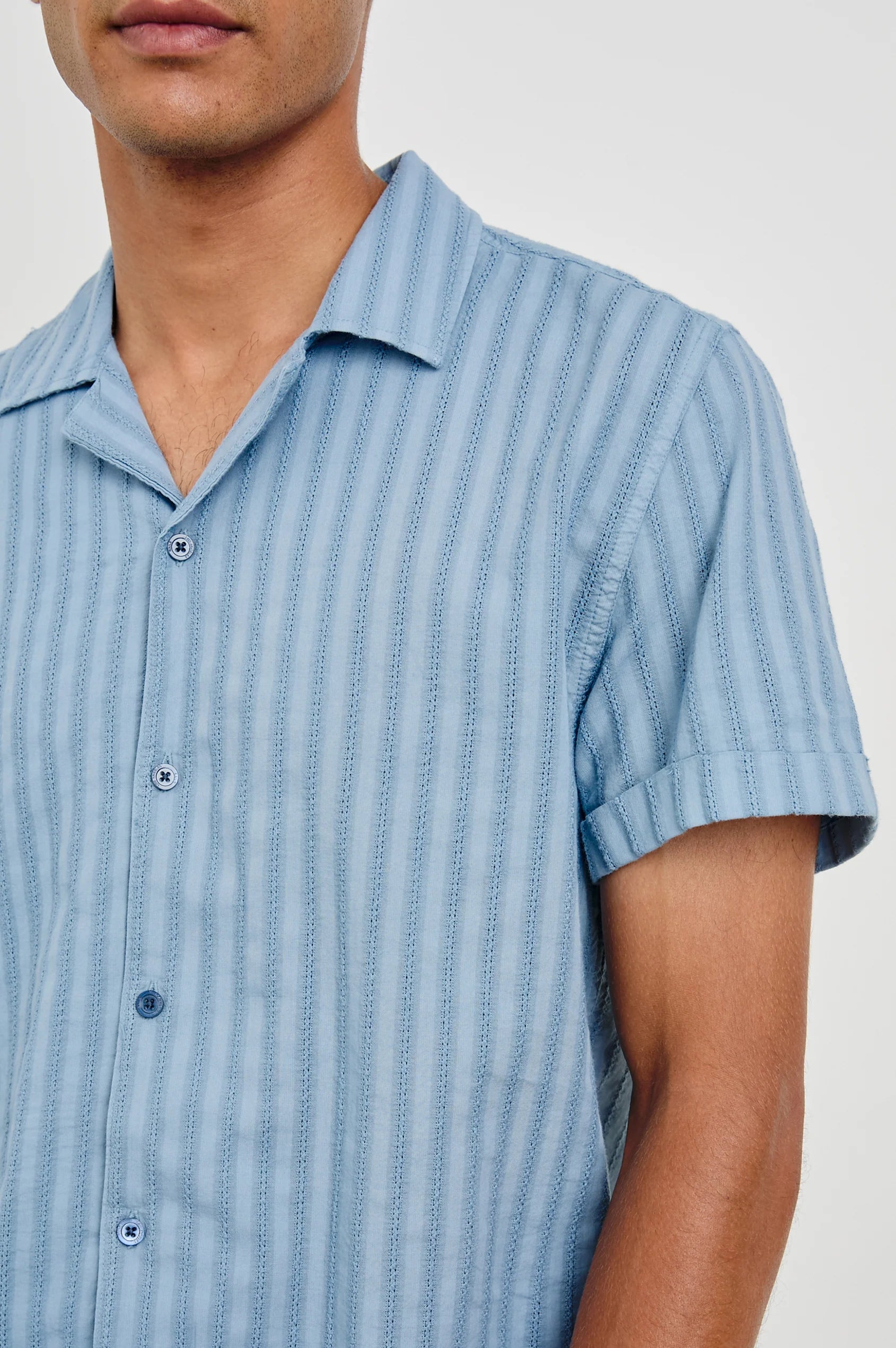 Sinclair Shirt - Faded Blue