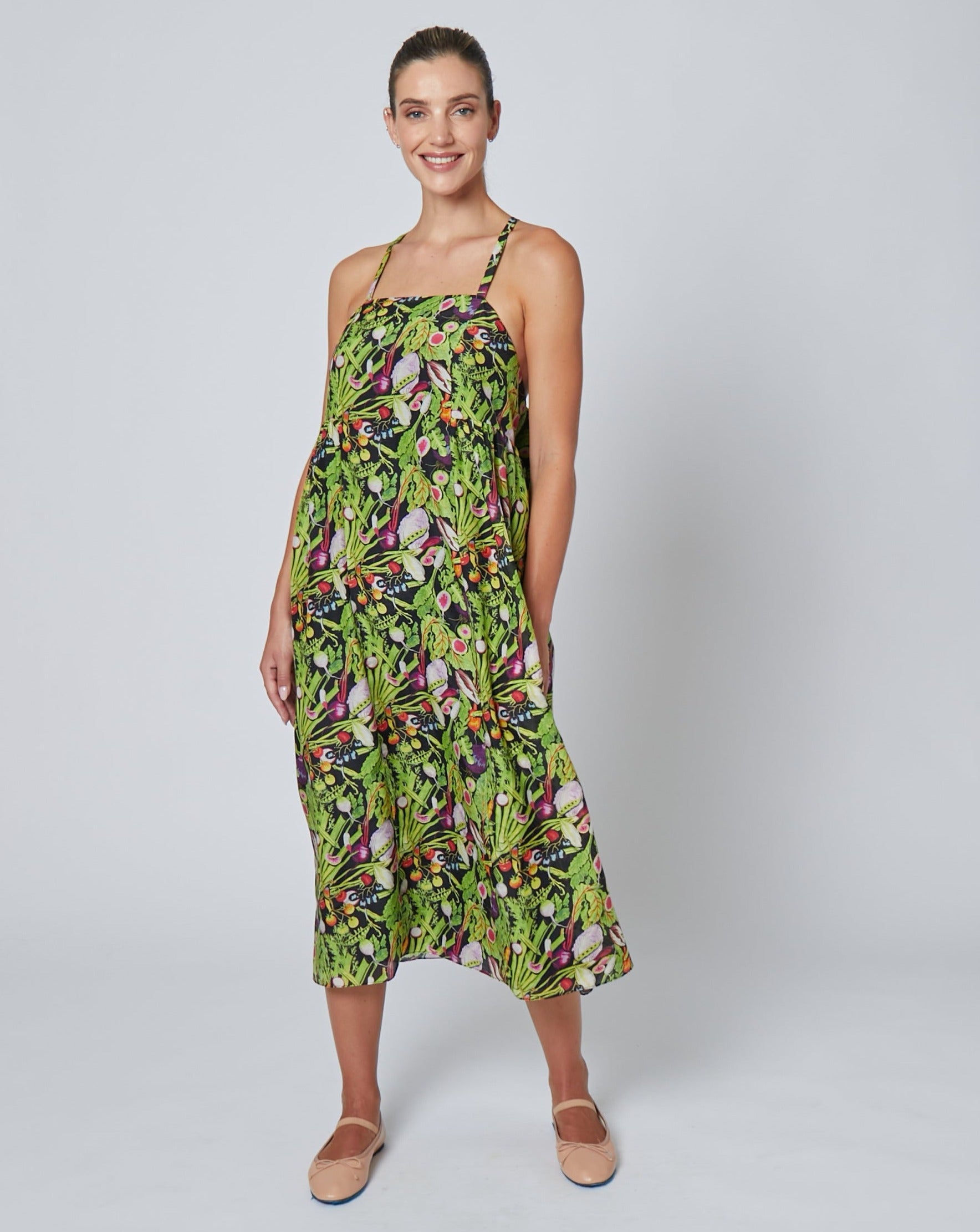 Rebecca Midi Dress - House Salad