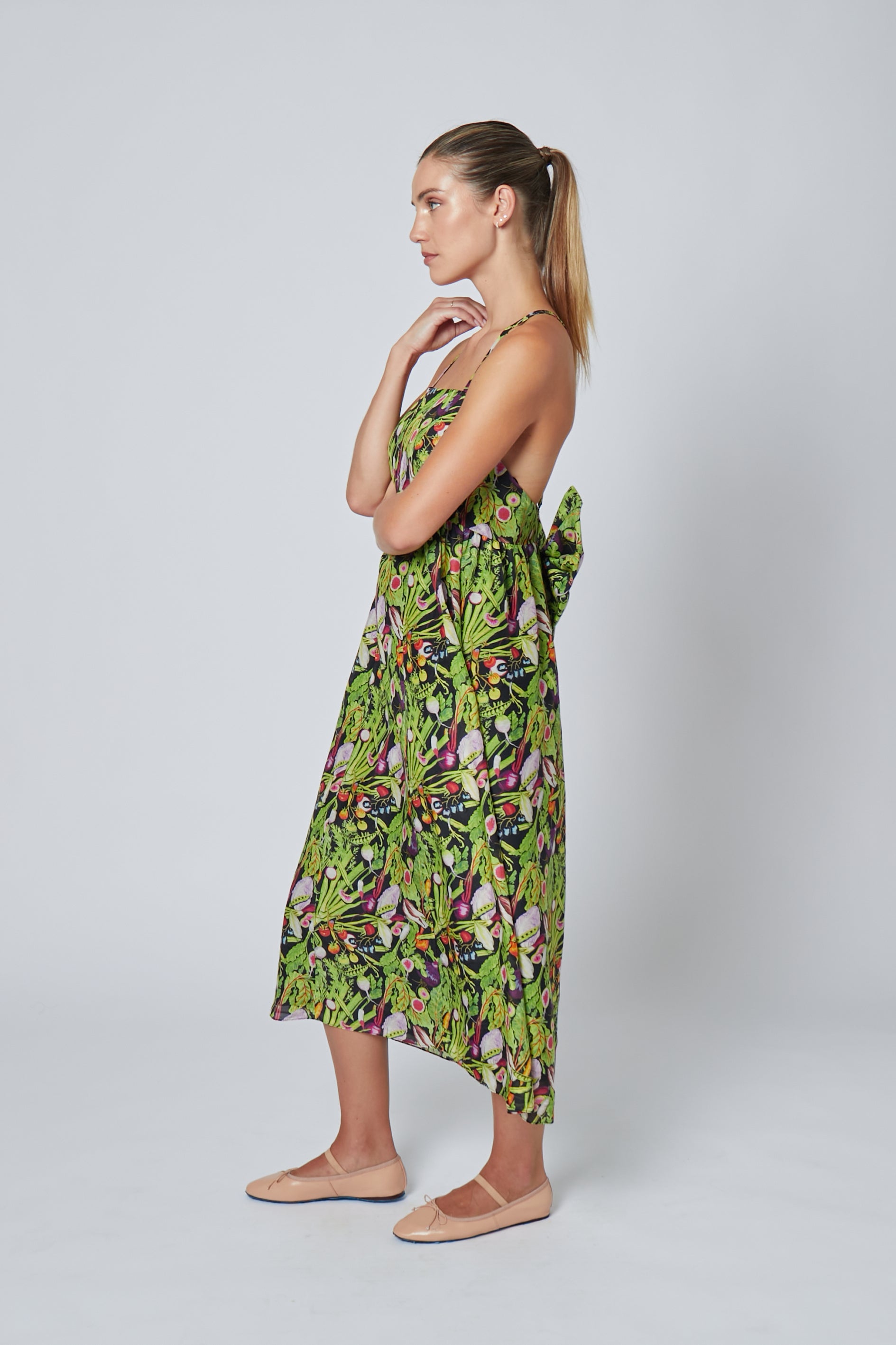 Rebecca Midi Dress - House Salad