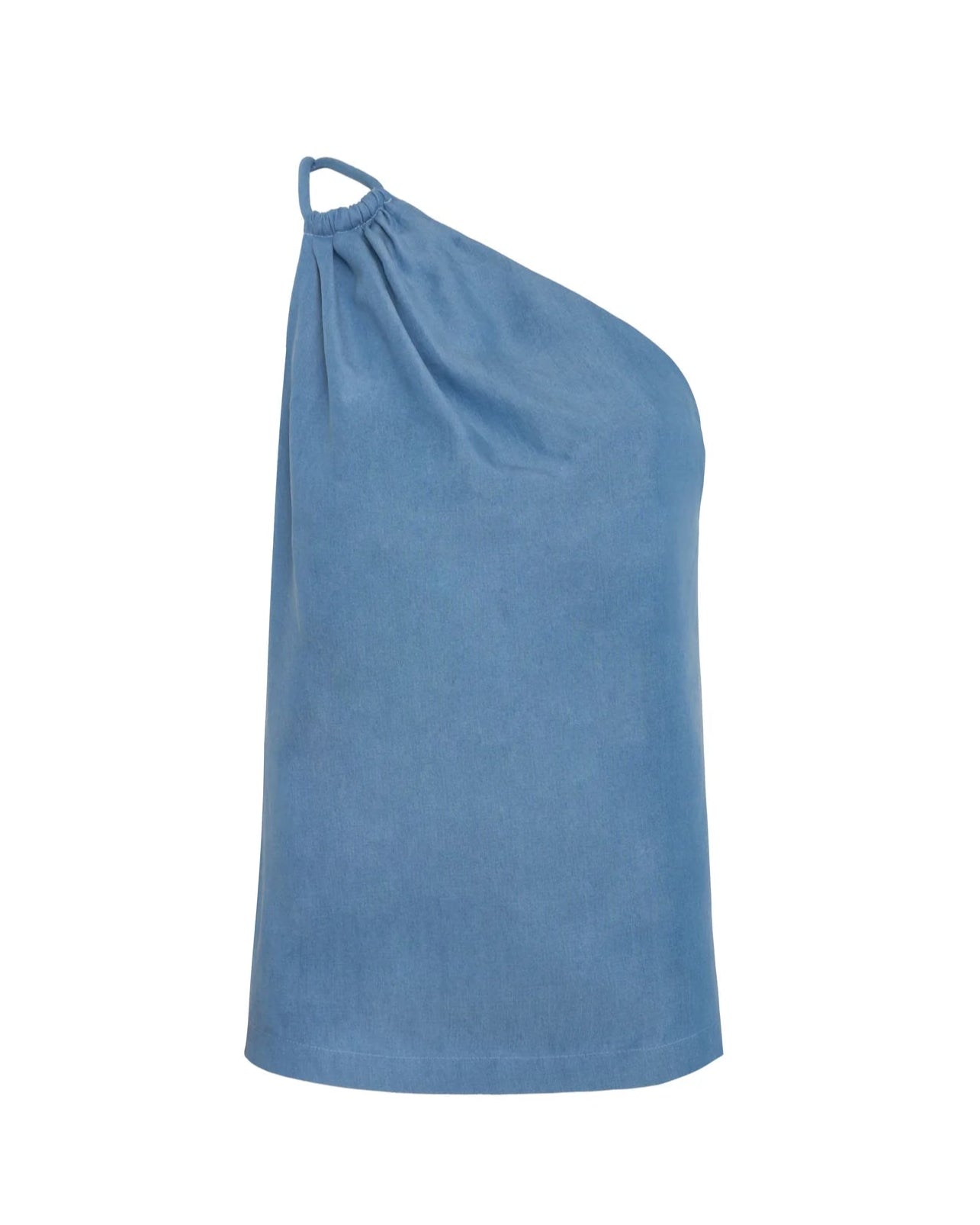 De La Mano Top - Medium Wash Denim