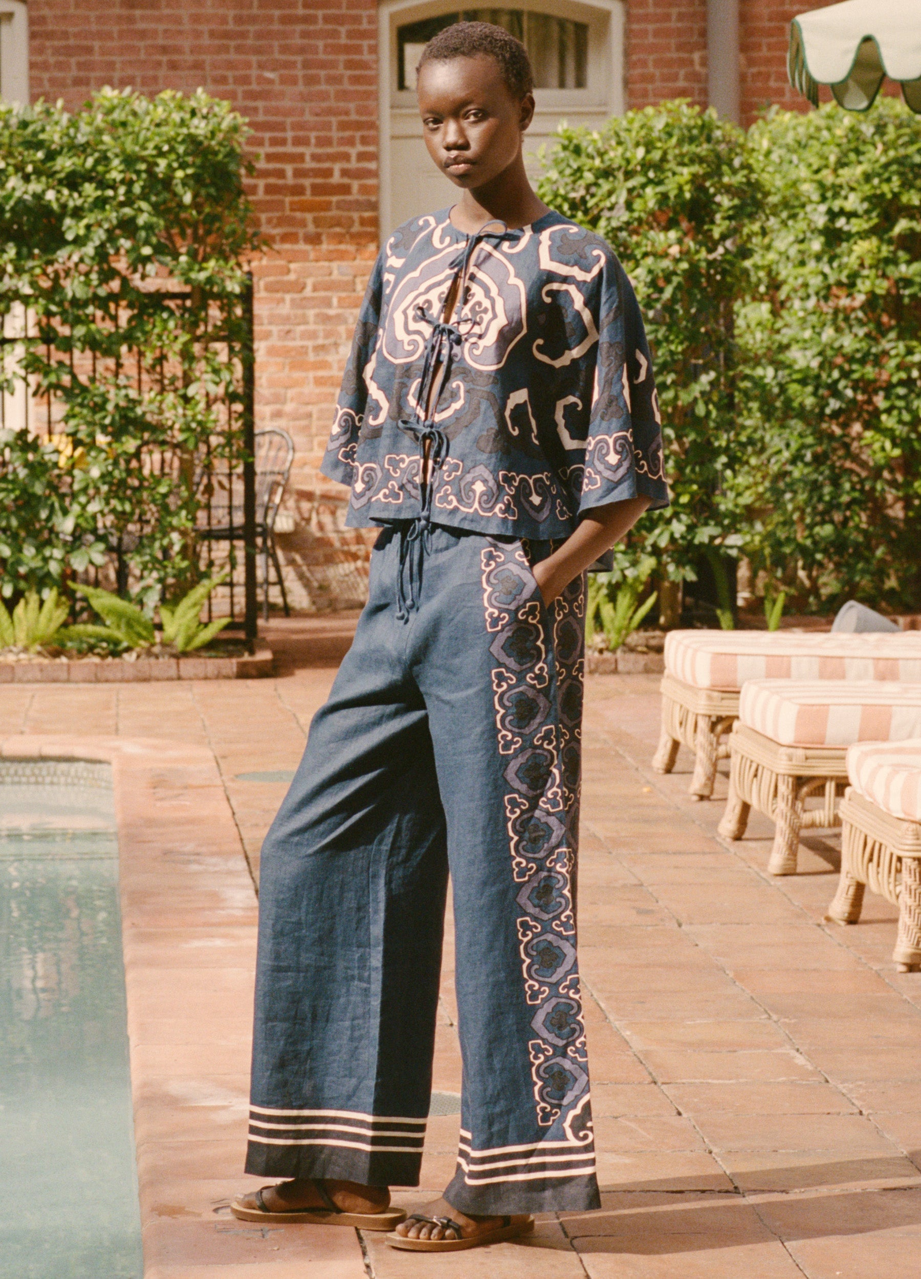 Blaise Pants - Navy