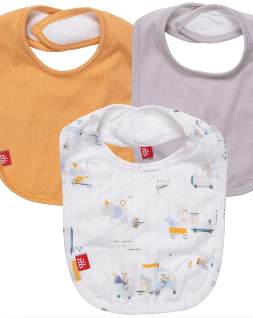 Welcome Wagon Footie and Bib Set