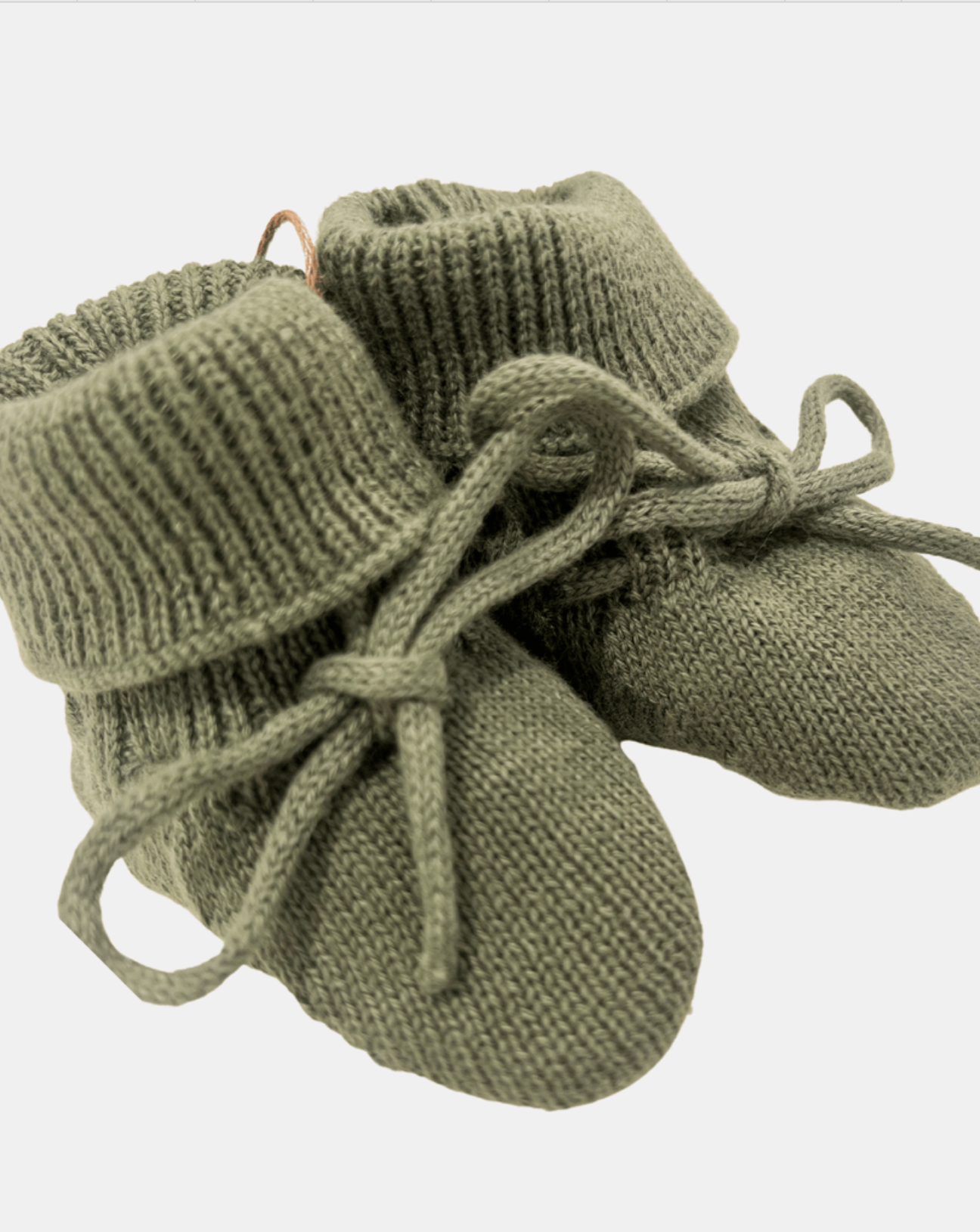 Footies Knit - Duck Green