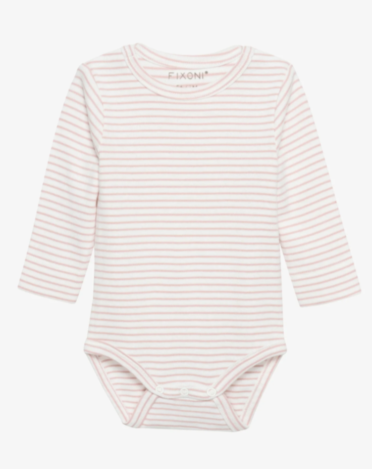 Long-Sleeve Striped Body - Misty Rose