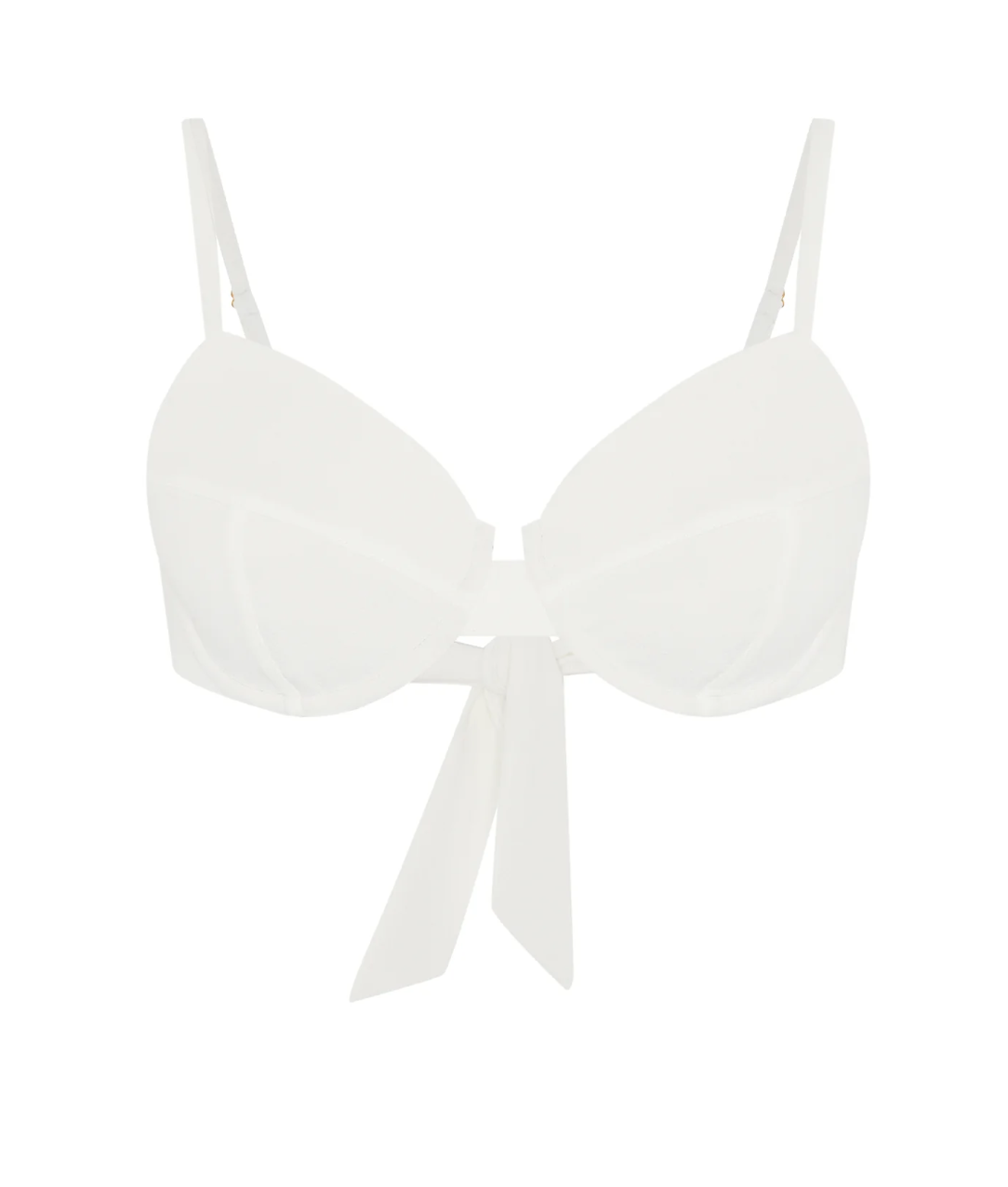 Pippa Bikini Top - Sugar White