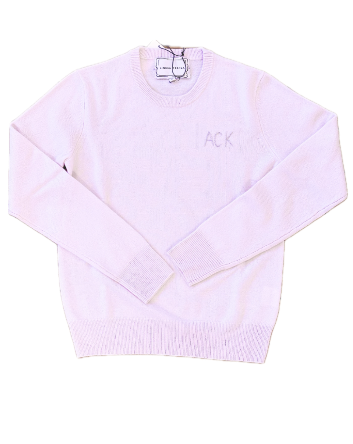 ACK Crewneck - Pale Pink
