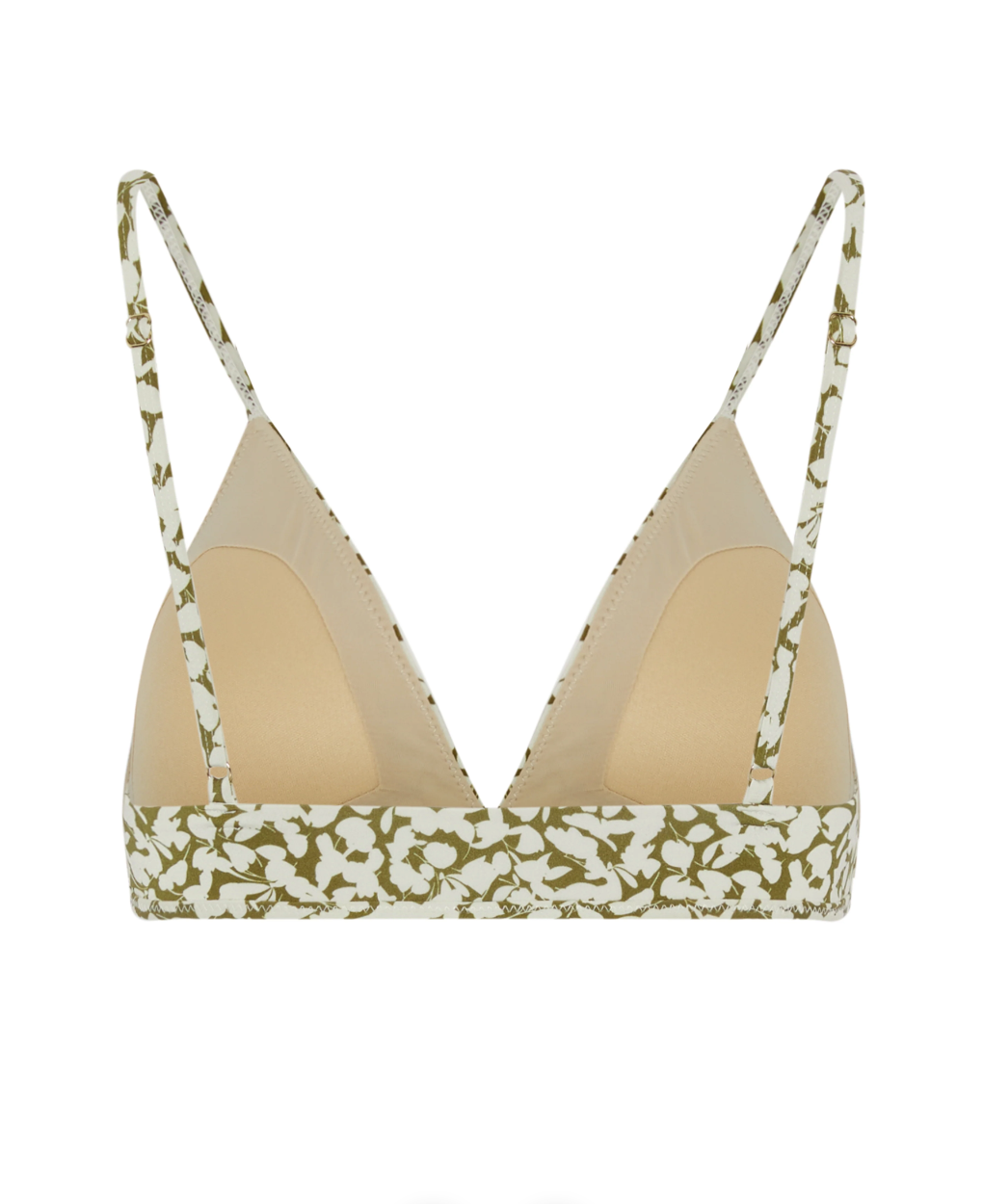 Sabine Bikini Top - Ditsy Green