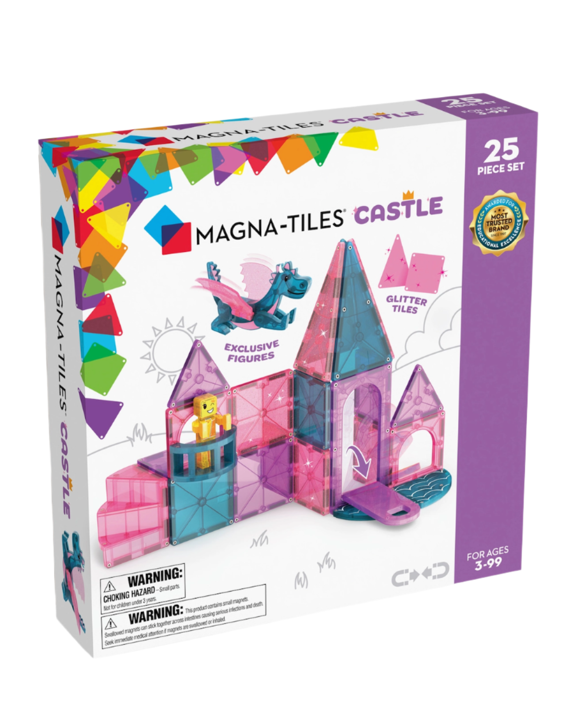 Magna-Tiles Castle 25-Piece Set