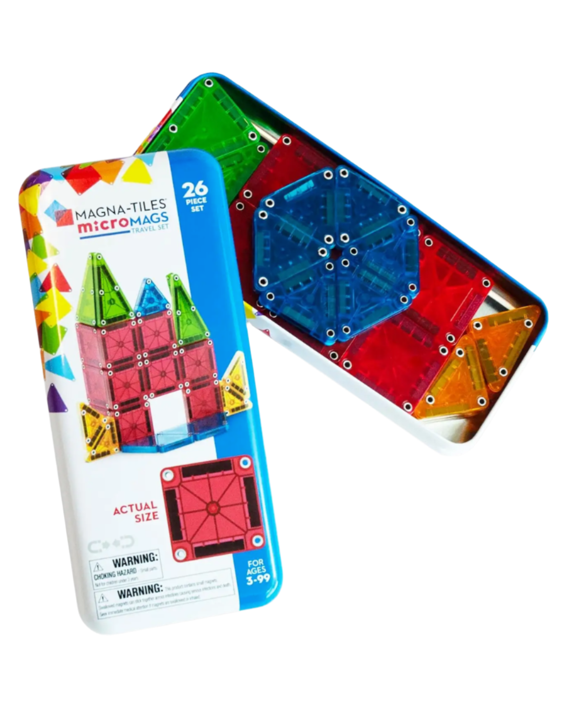 Magna-Tiles Micromags 26-Piece Travel Set