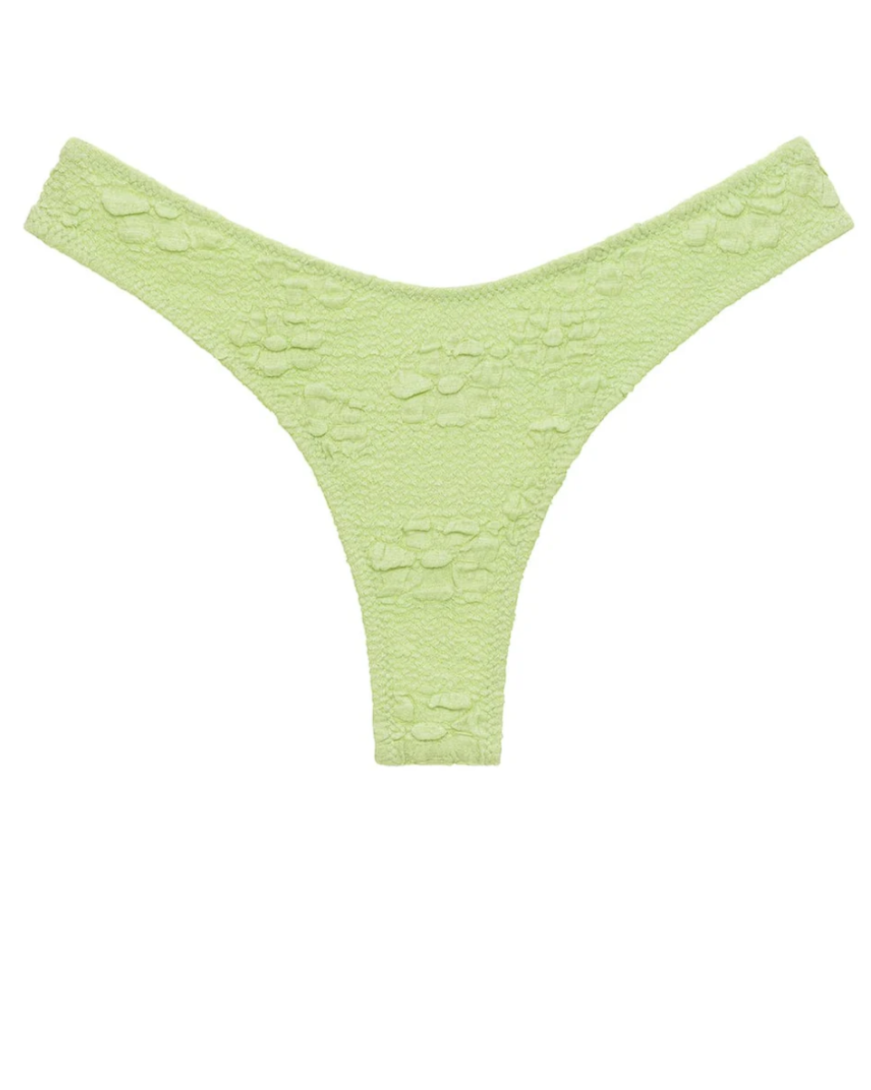 Avo Floral Added Coverage Lulu (Zig- Zag Stitch) Bikini Bottom
