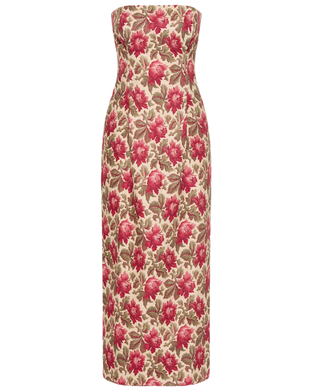 Rosalie Strapless Dress - Rose