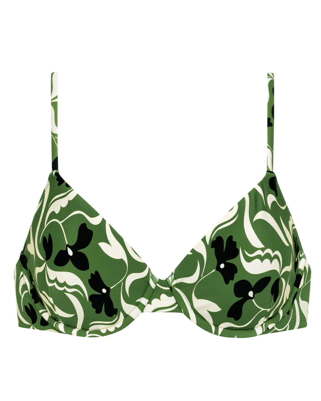 Veronica Floral Dainty Bikini Top