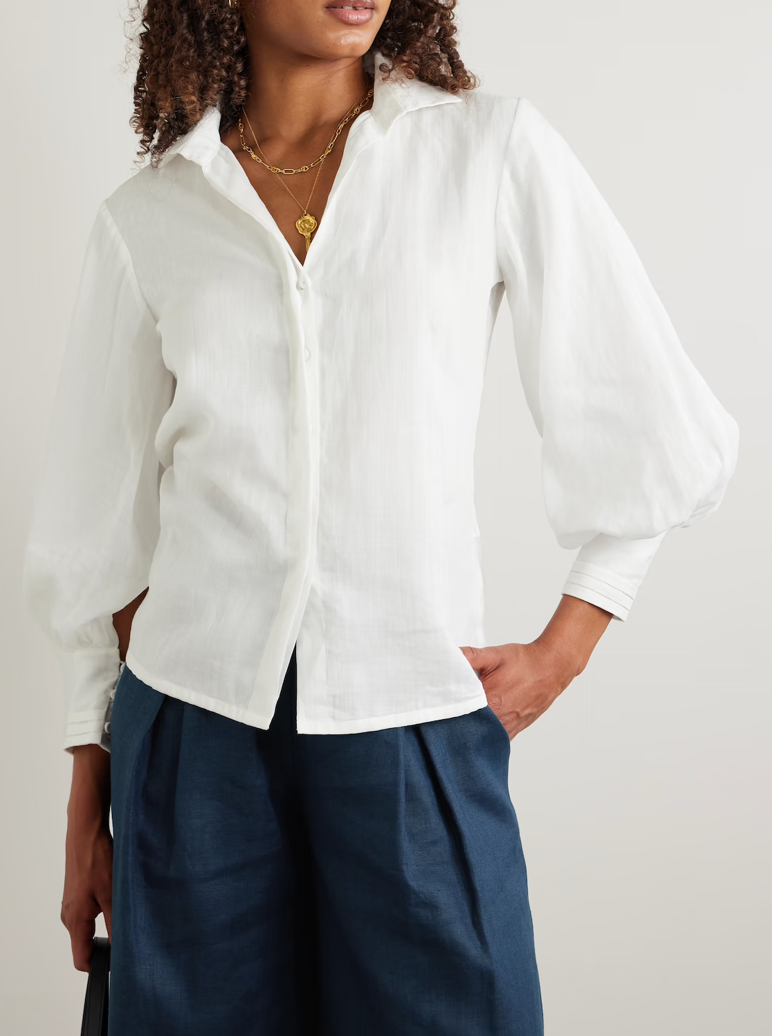Efimero Linen Shirt - Off White