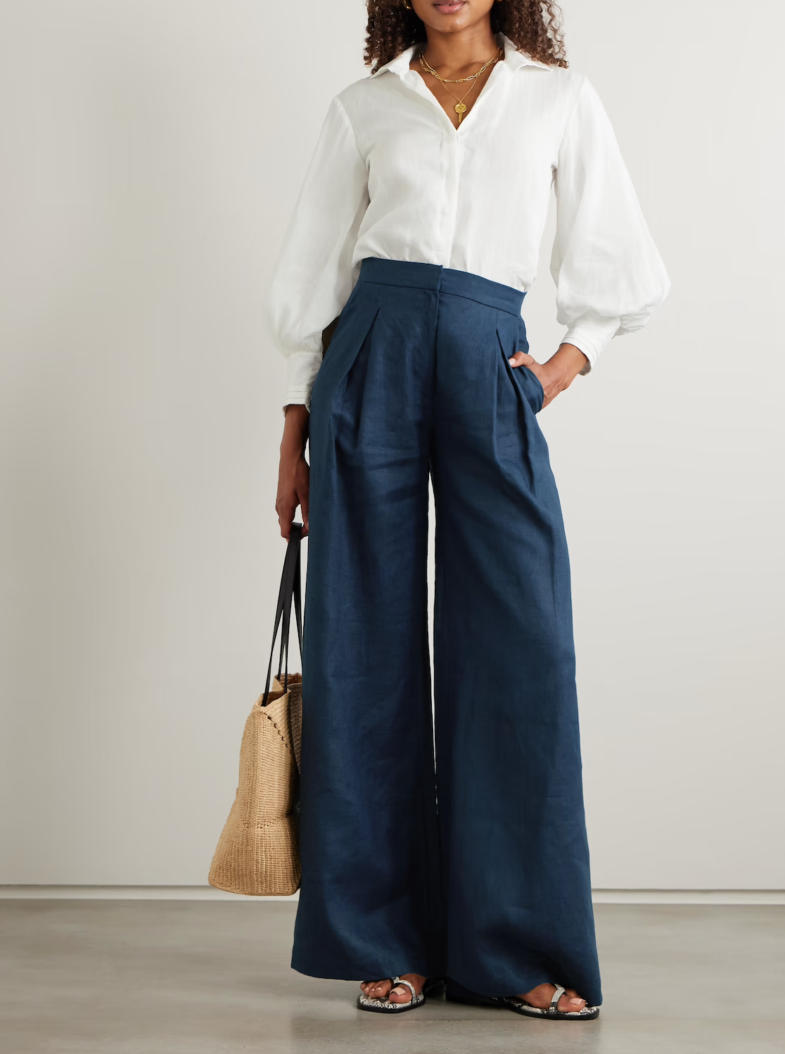 Efimero Linen Shirt - Off White