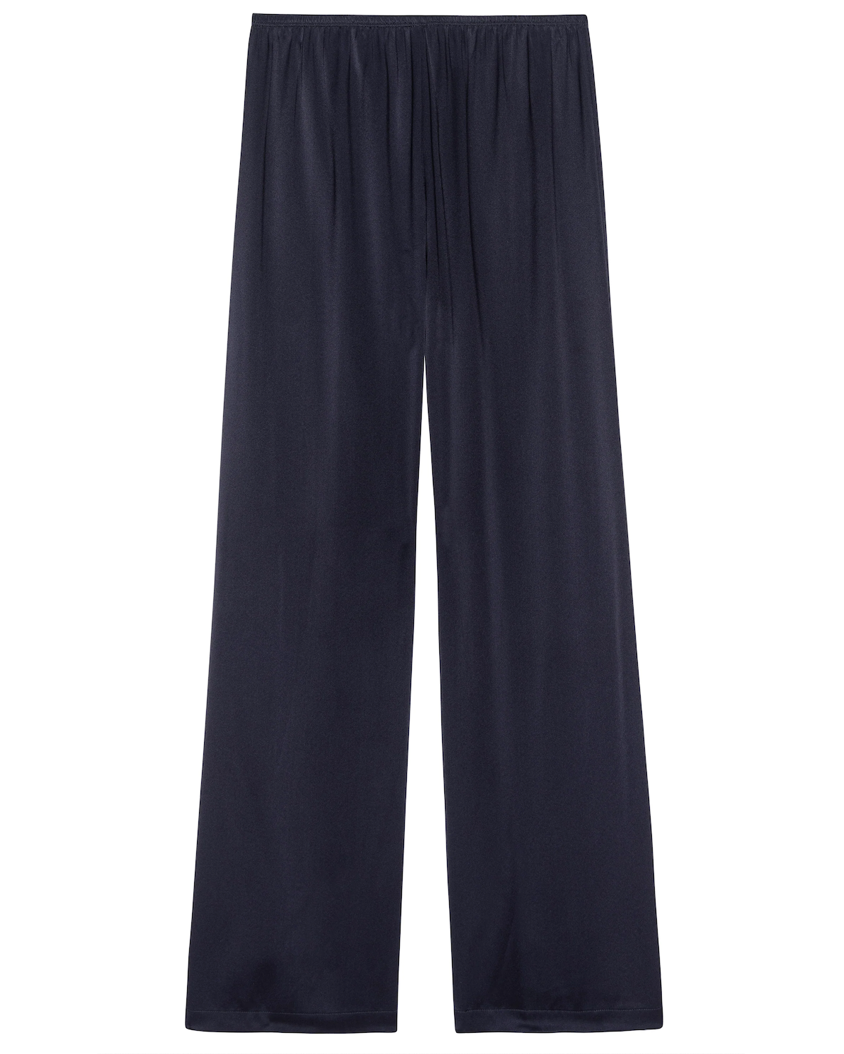 The Silk Simple Pant - Navy