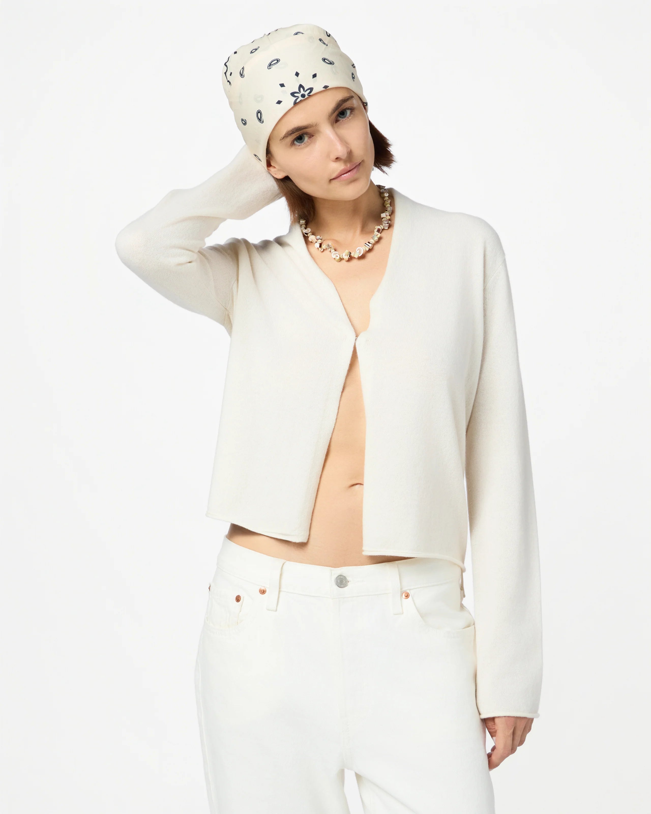 Stealth Cardigan - Cream