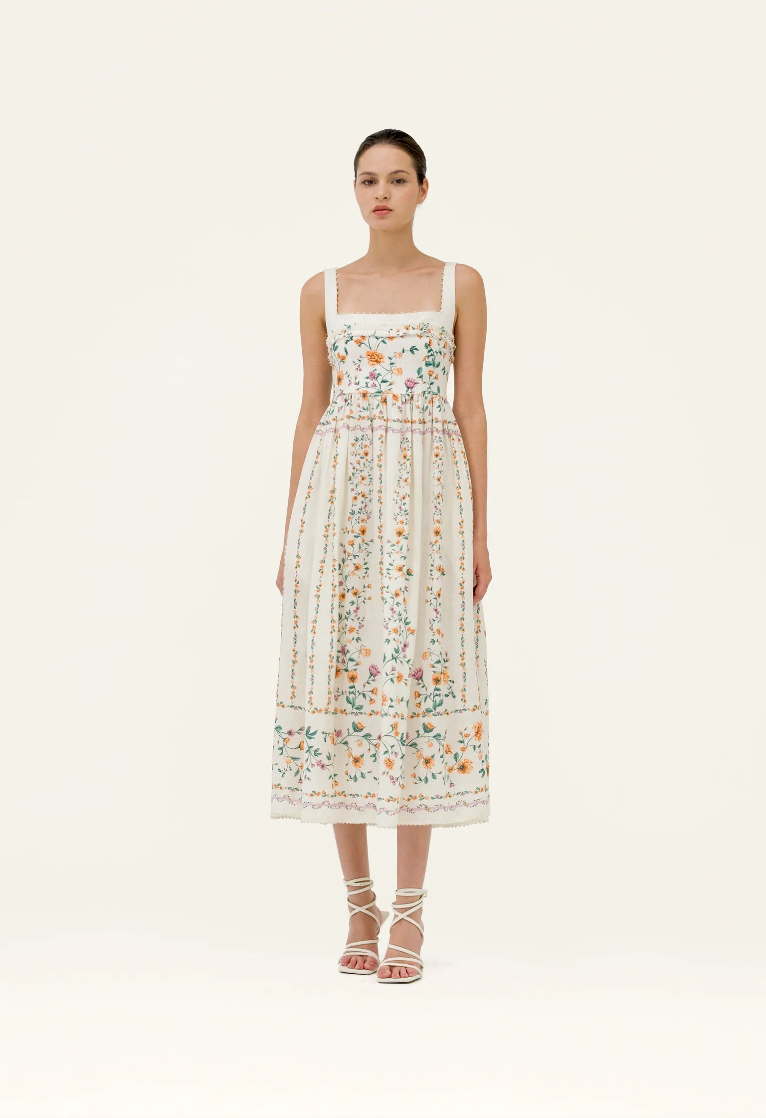 Barbara Chinesis Midi Dress