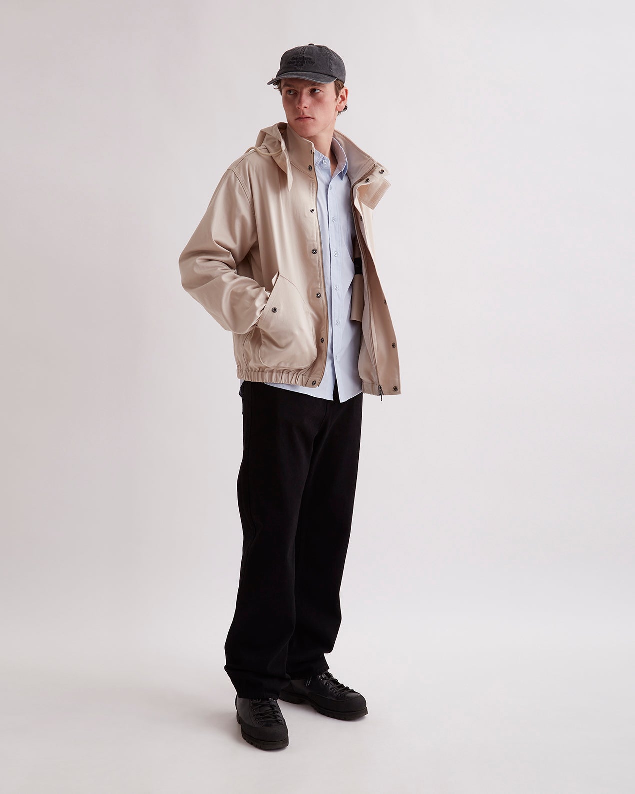 Ricciardi Tanker Jacket - Pumice Stone