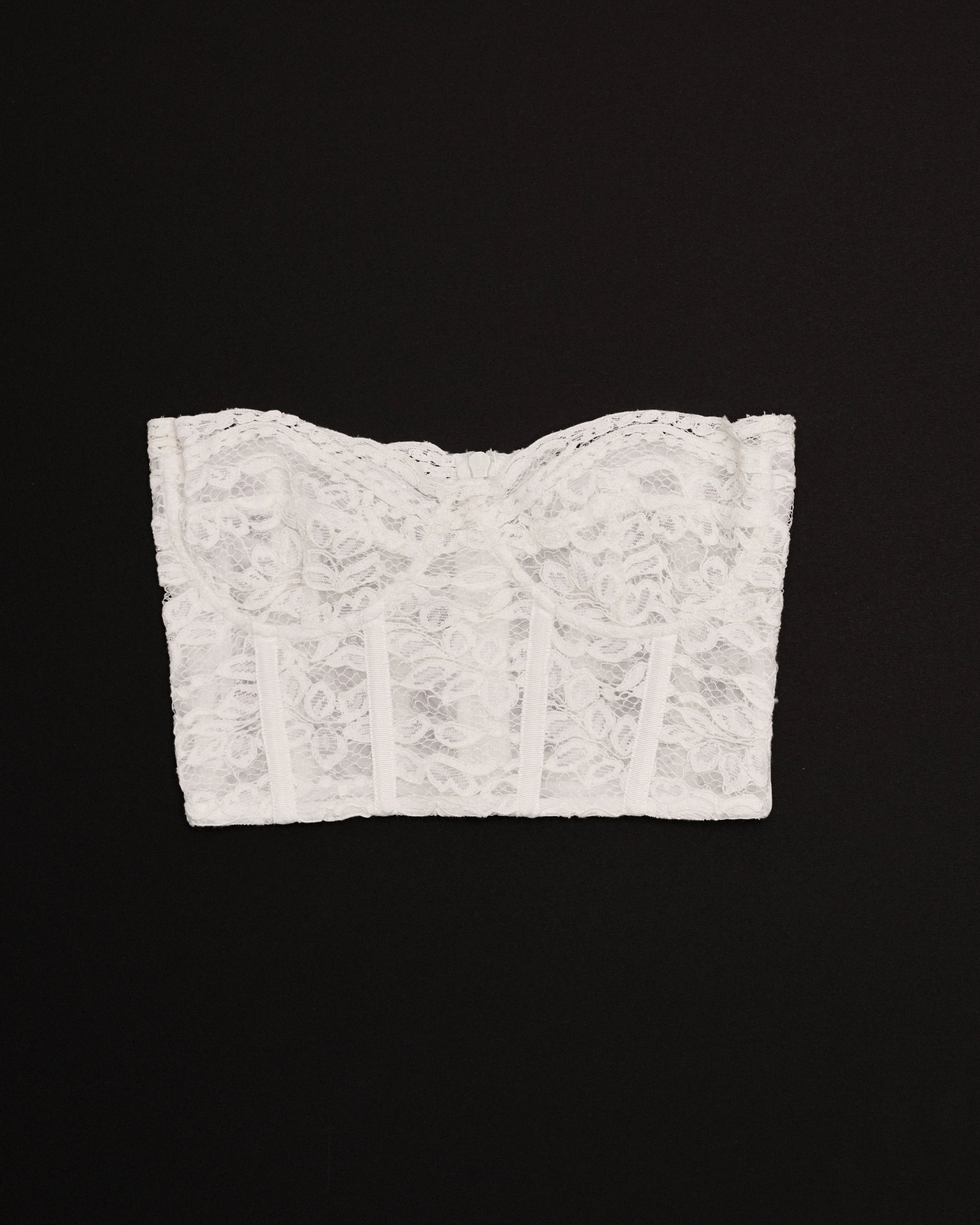 The Totana Top - Eggshell Lace