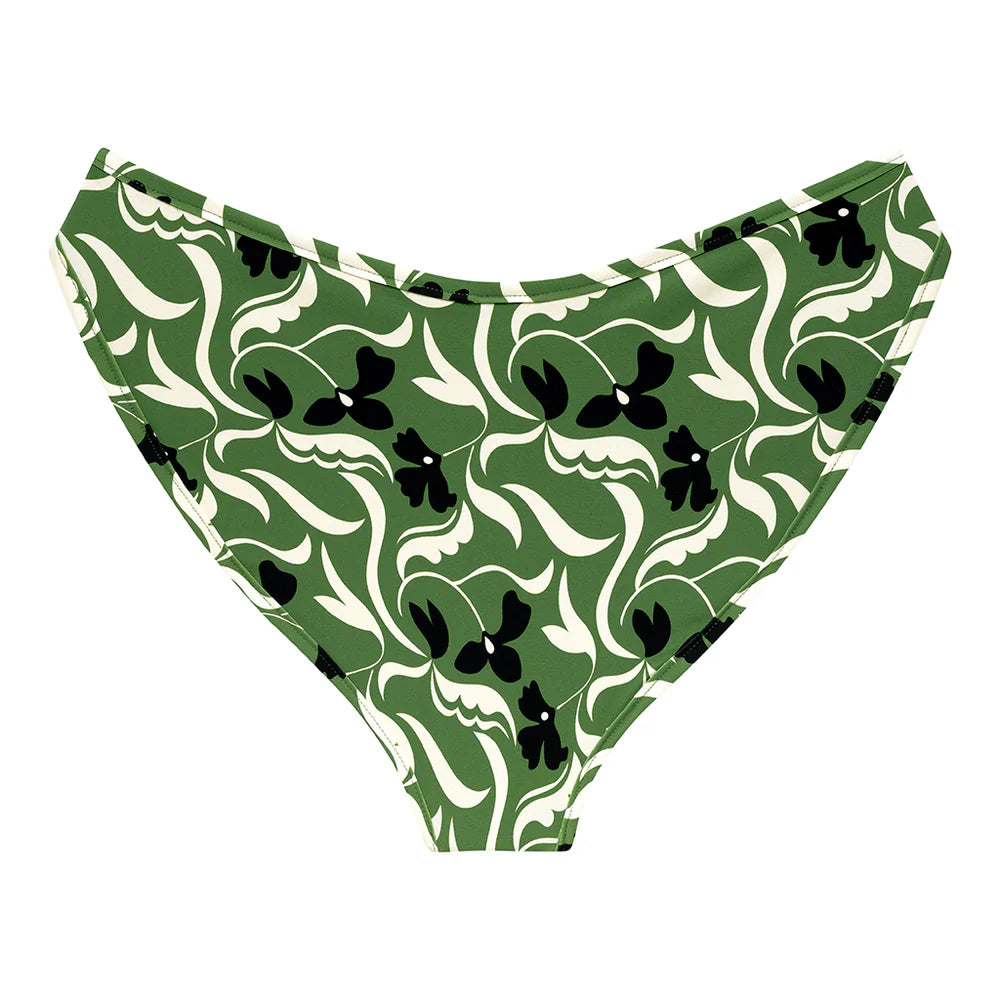 Veronica Floral Dainty Bikini Top and Lulu Bikini Bottom