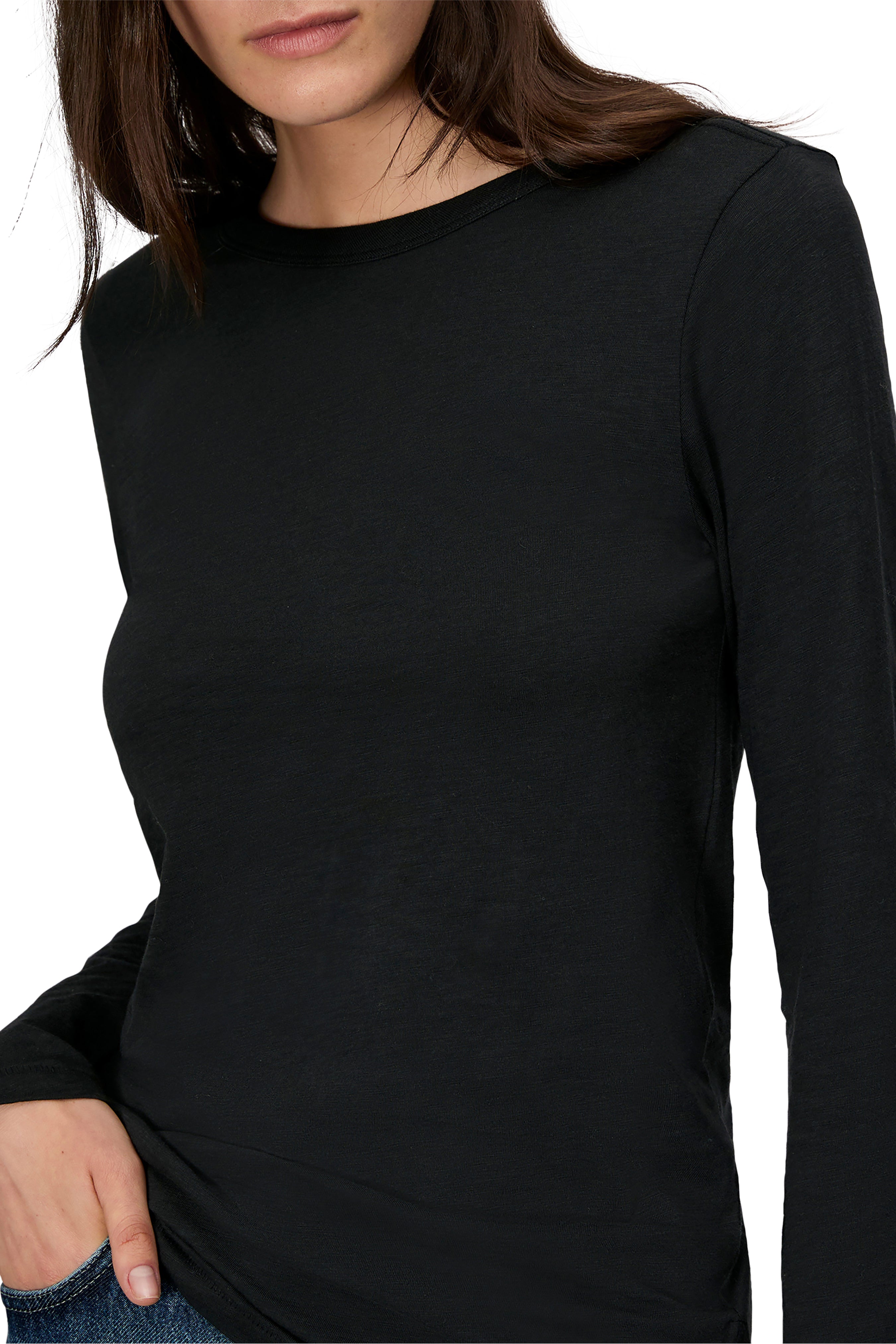 Luca Slim Long Sleeve - Black