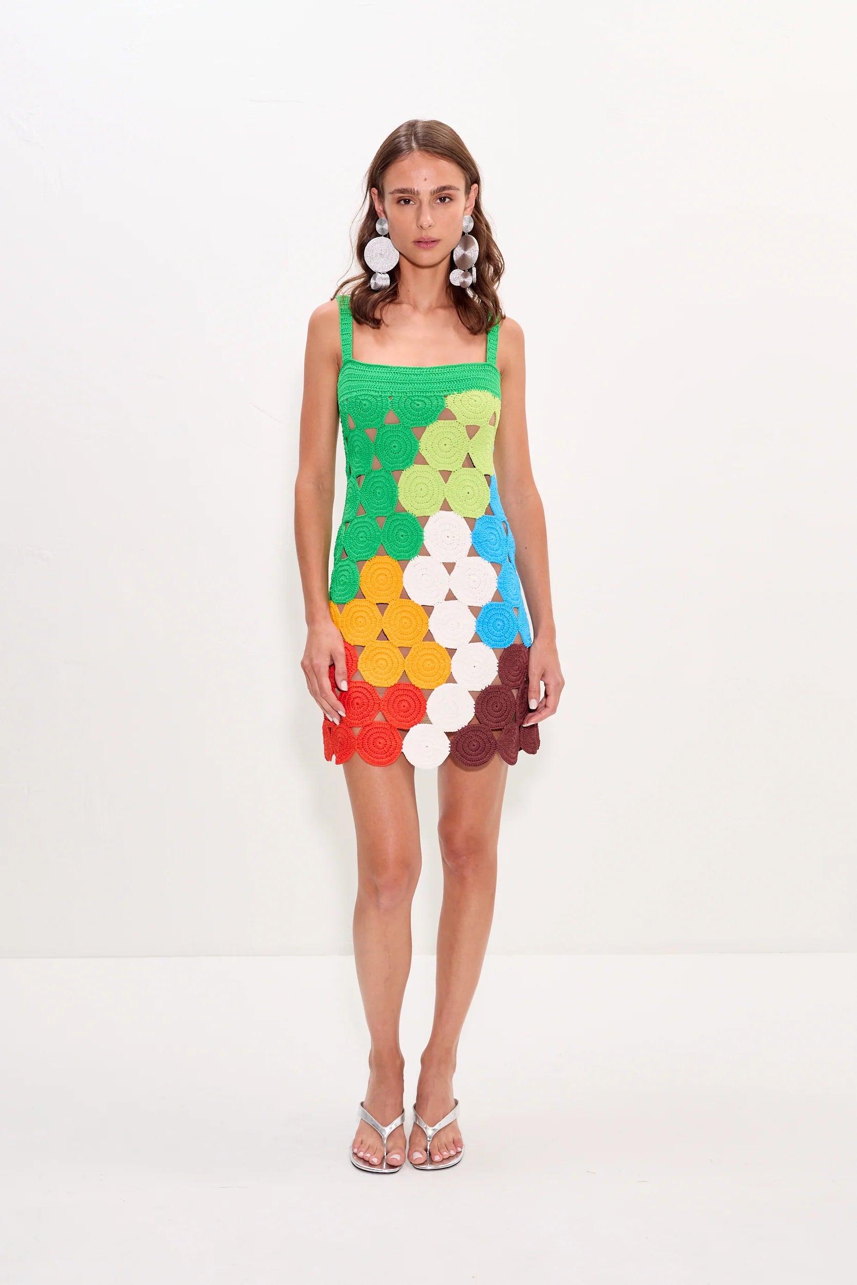 Beep Beep Tank Mini Dress - Island Multi