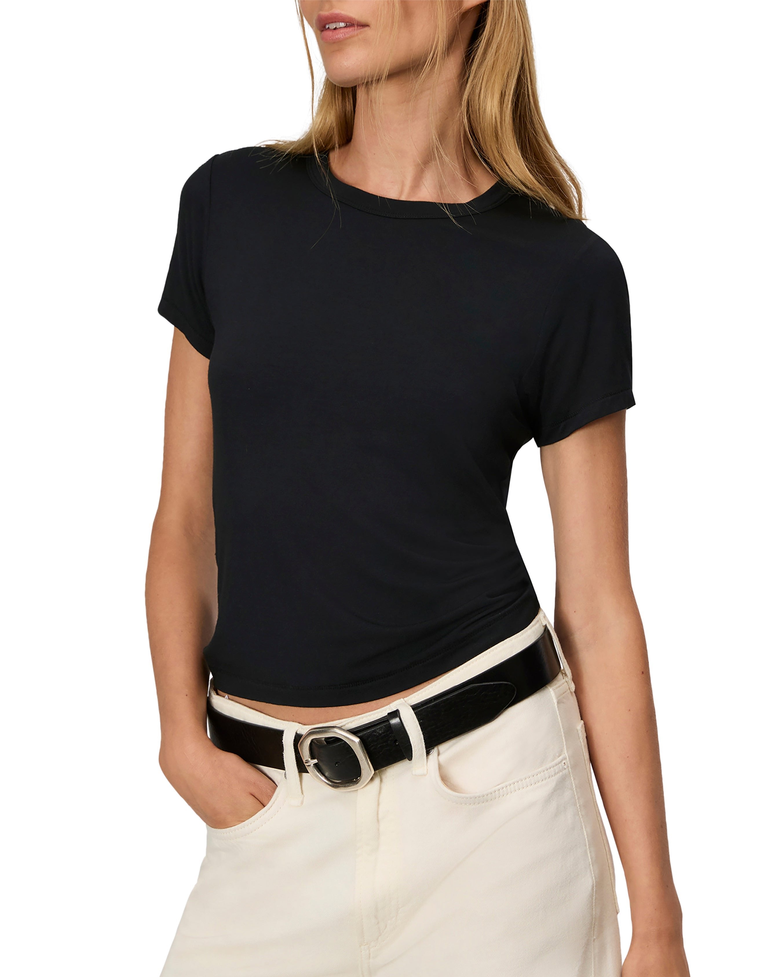 Luca Baby Tee - Black