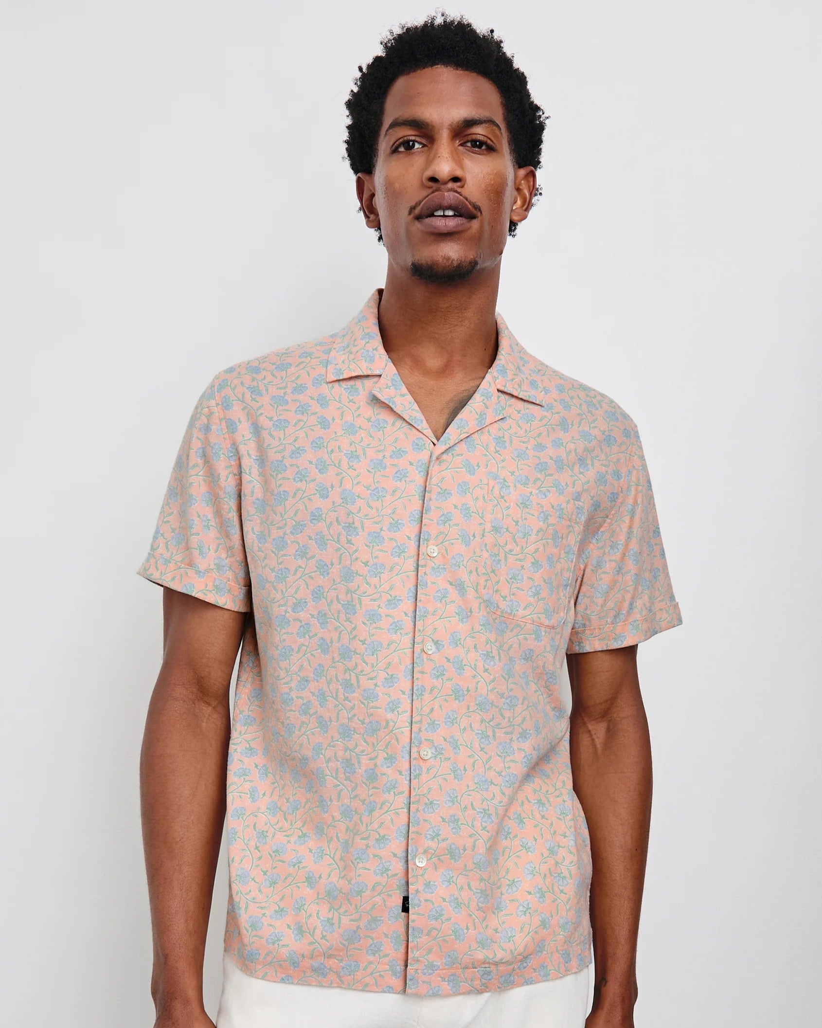 Waimea Shirt - Floral Batik Blossom