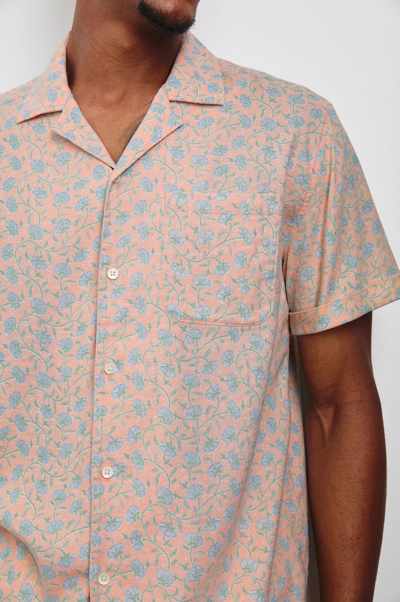 Waimea Shirt - Floral Batik Blossom