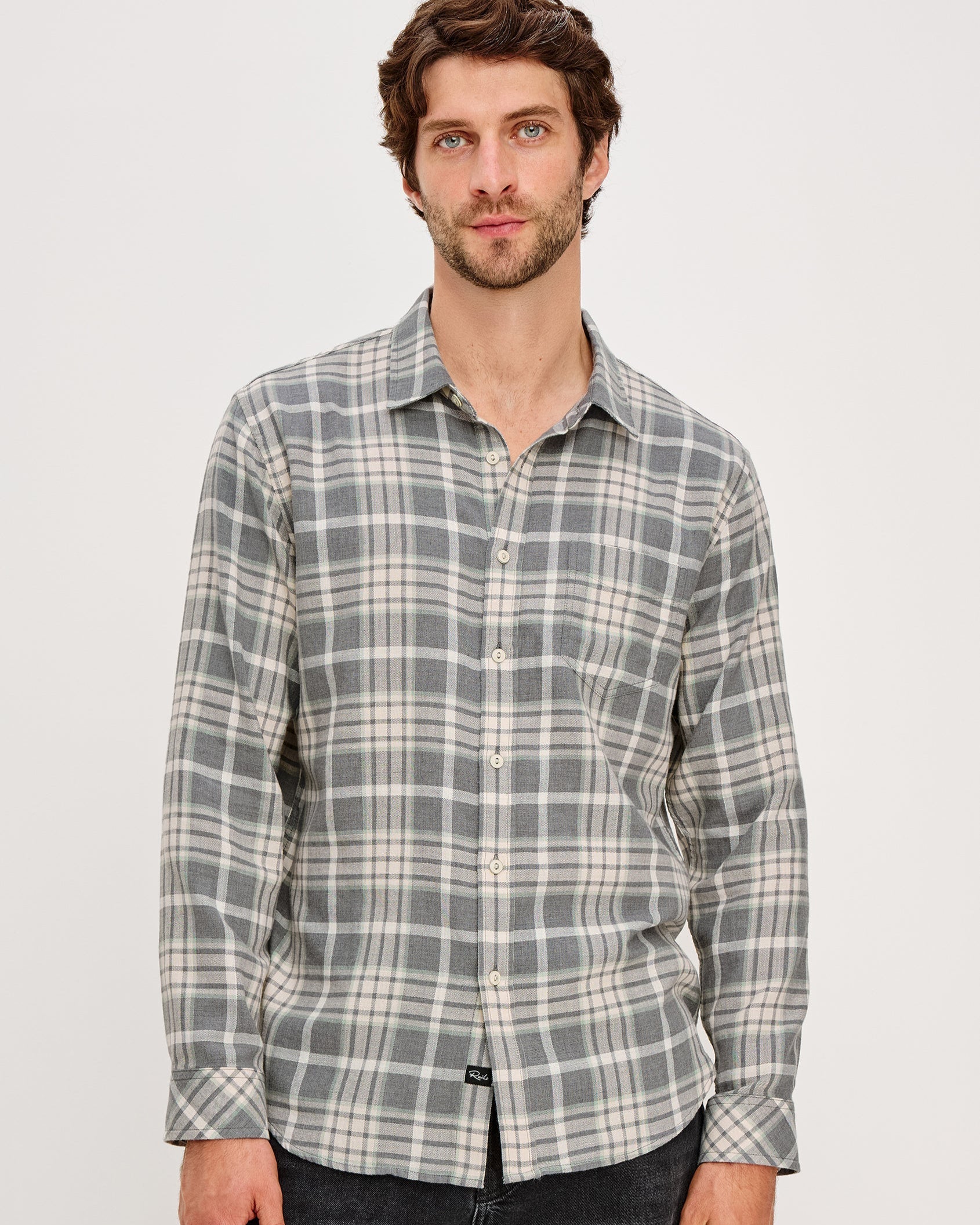 Wyatt Shirt - Camembert Charcoal