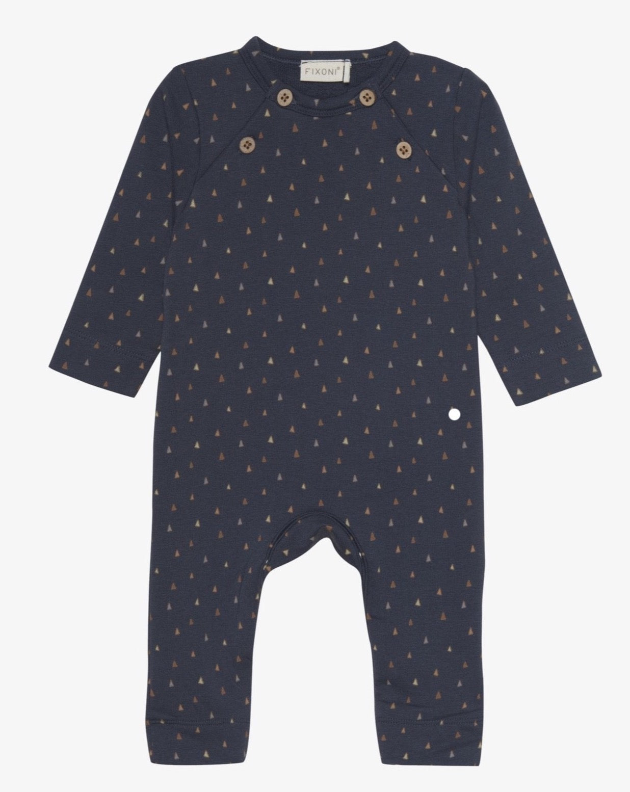 Romper Long Sleeve Sweat - India Ink