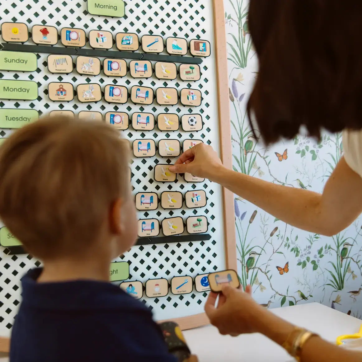 Large Springboard with School Age Tiles