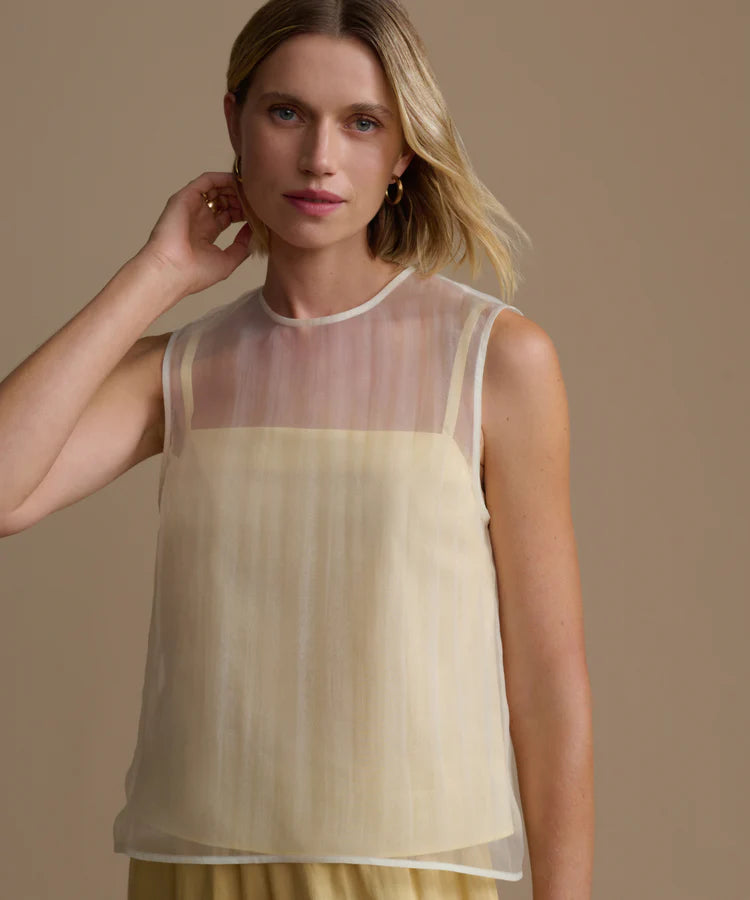 Cora Top - Pale Yellow