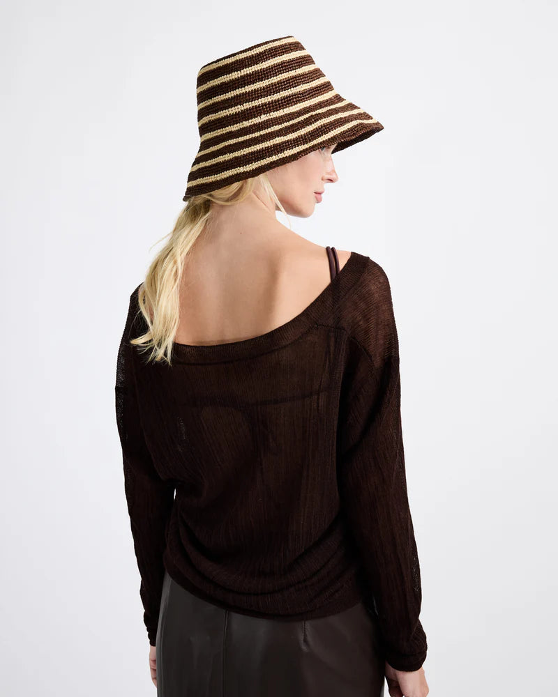 Felix - Walnut Stripe