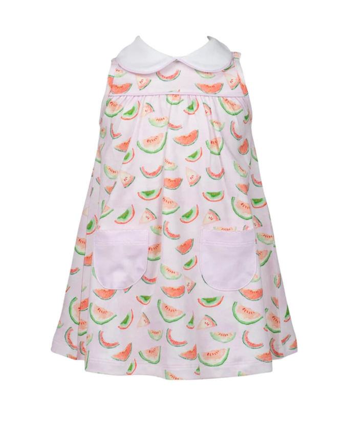 Melon Yoke Dress