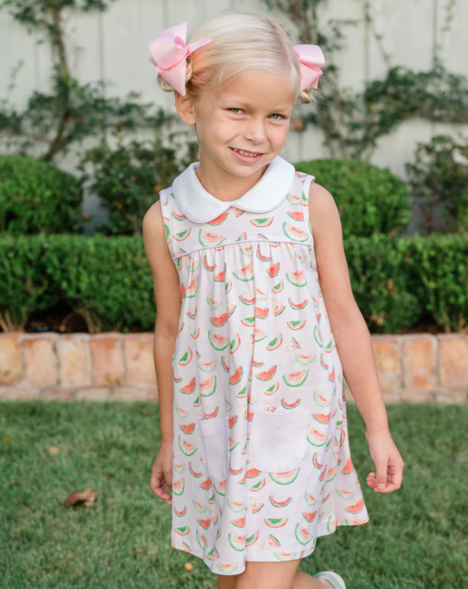 Melon Yoke Dress