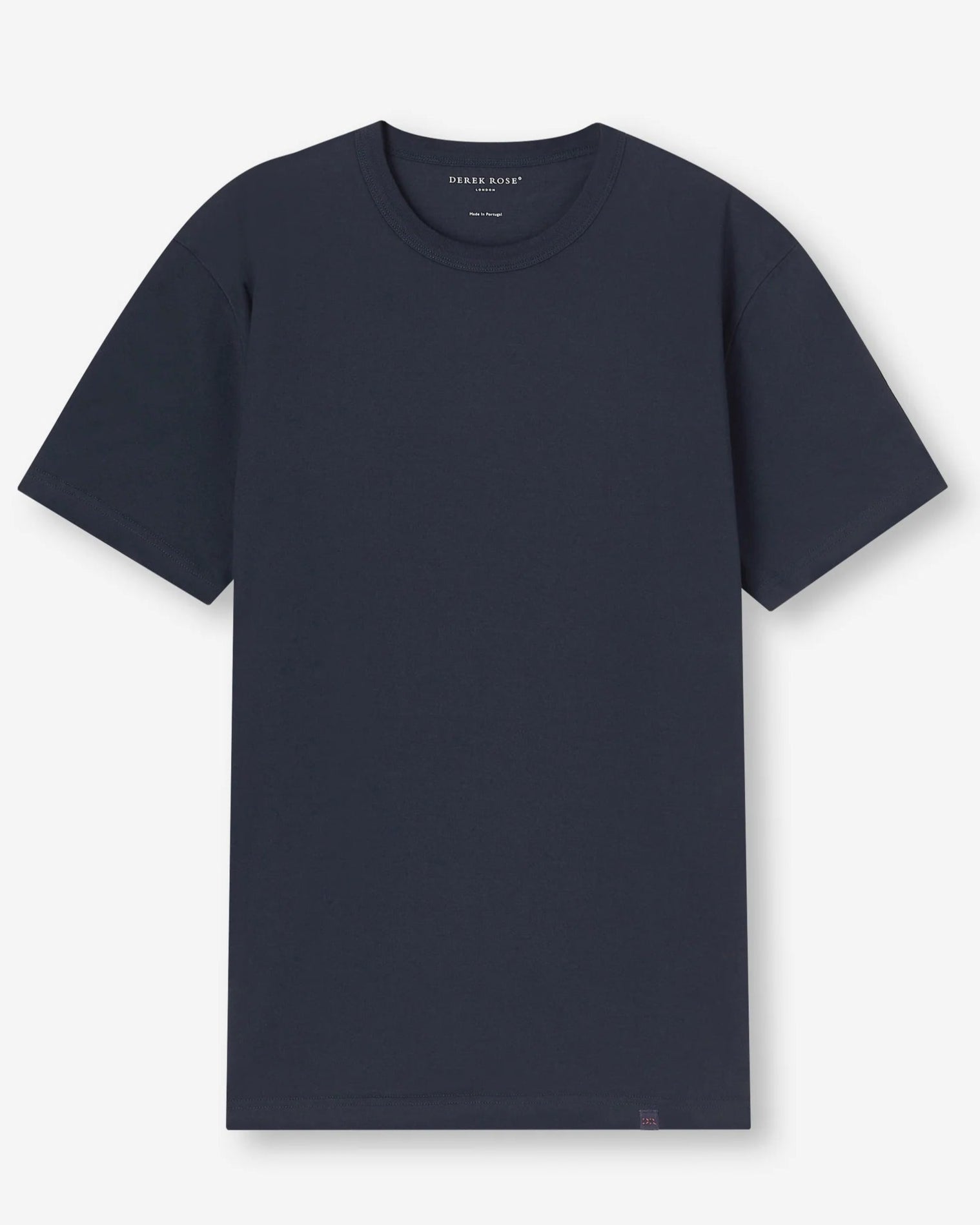 Barny Pima Cotton T-Shirt - Navy