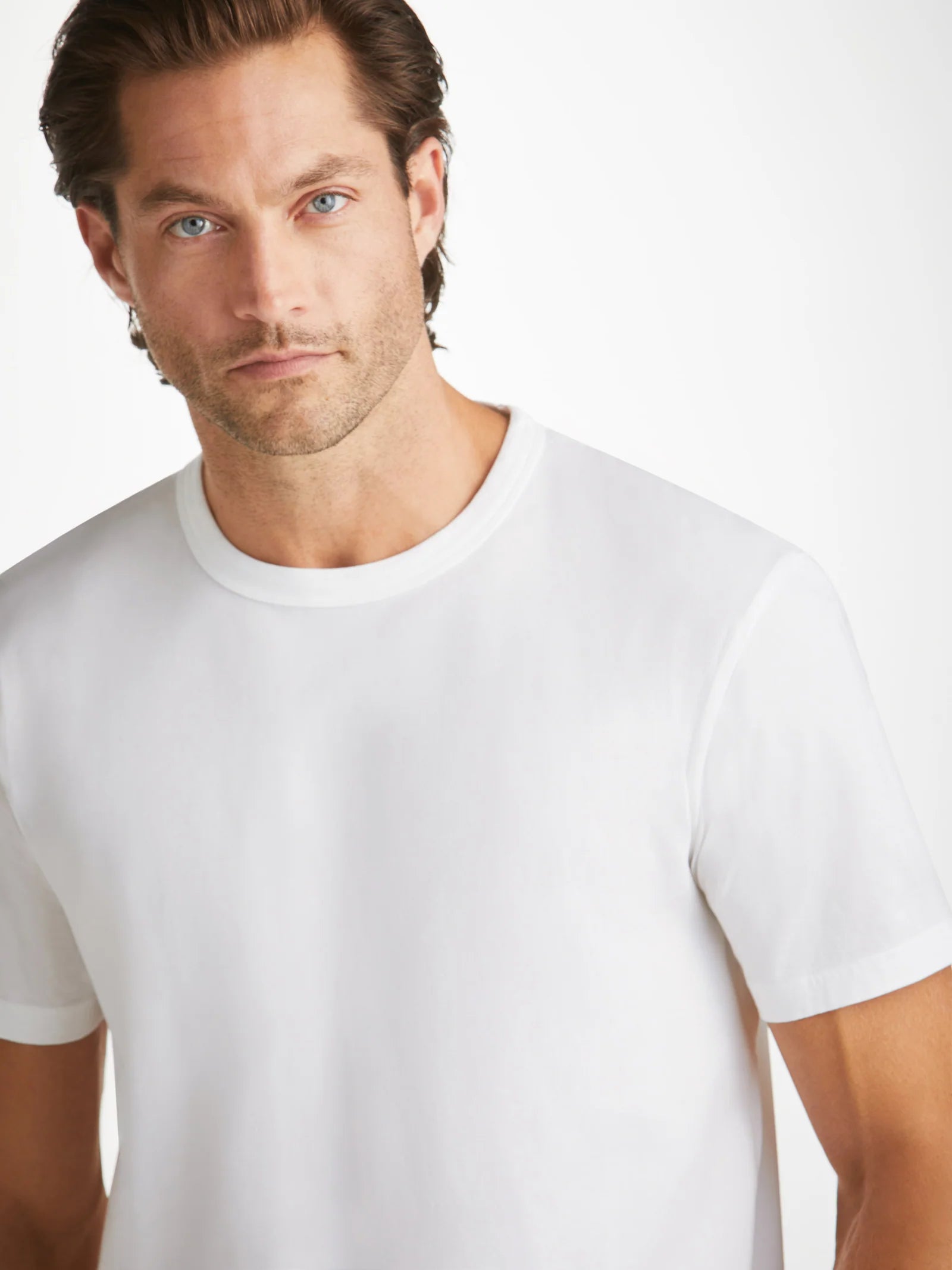 Barny Pima Cotton T-Shirt - White