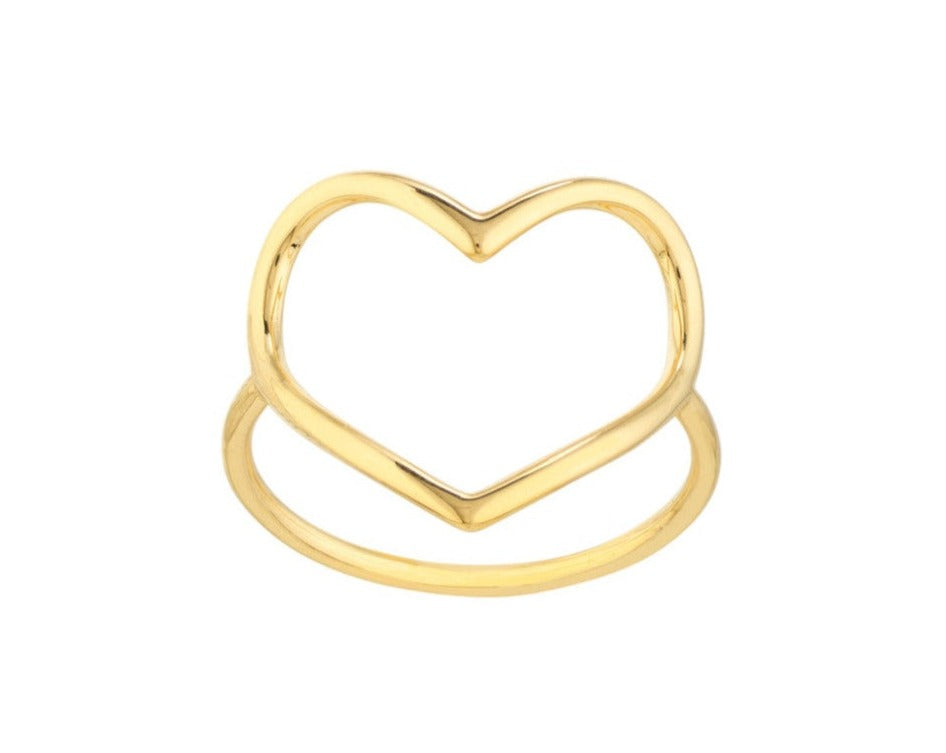 Open Heart Ring