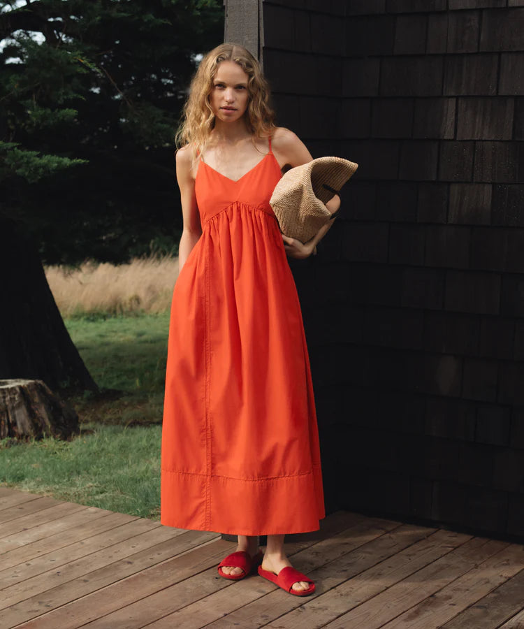 Peninsula Dress - Tomato