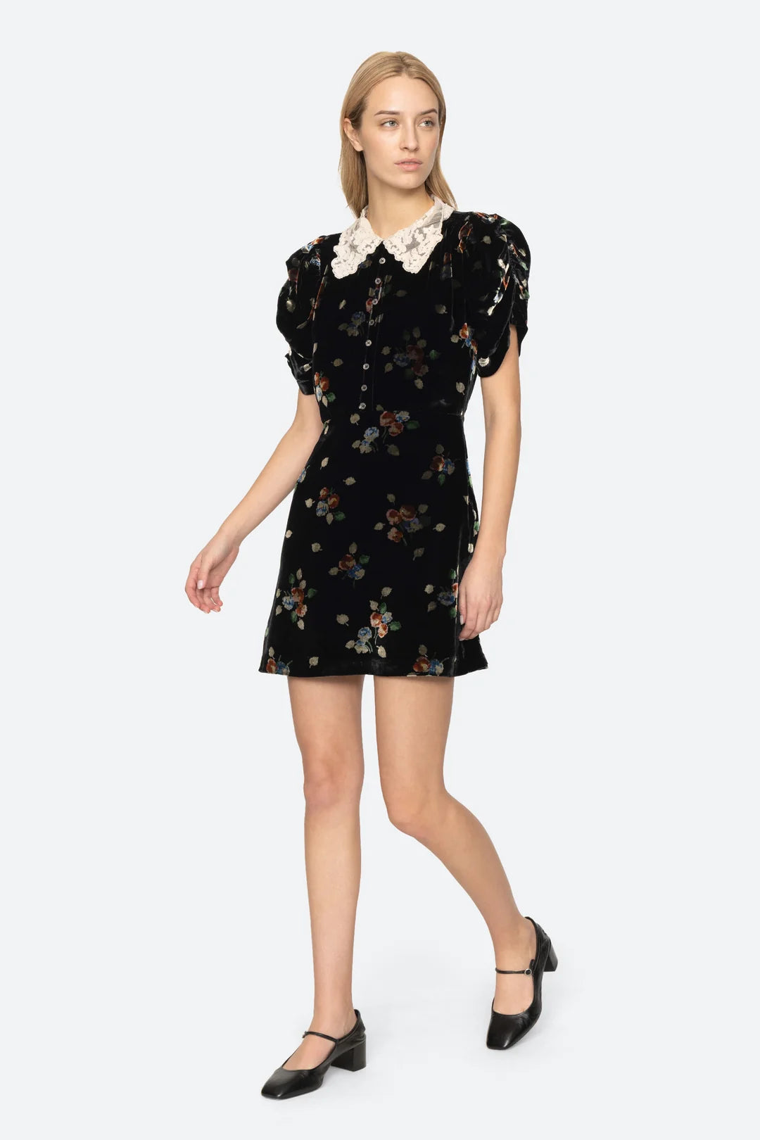 Leda Mini Dress - Black