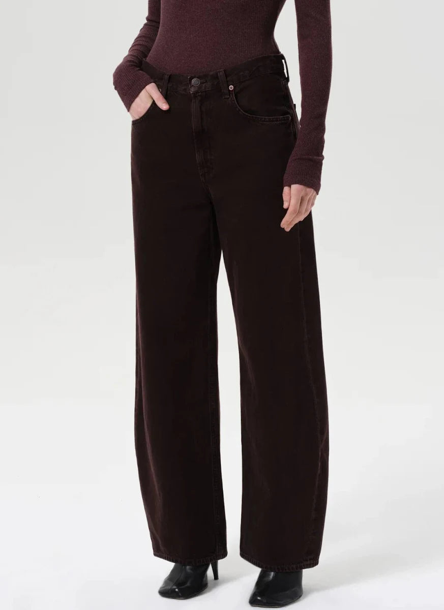 Low Curve Jean - Sloe Berry