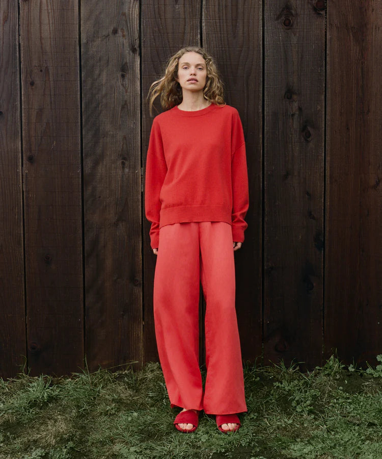 Summer Demi Pant - Tomato