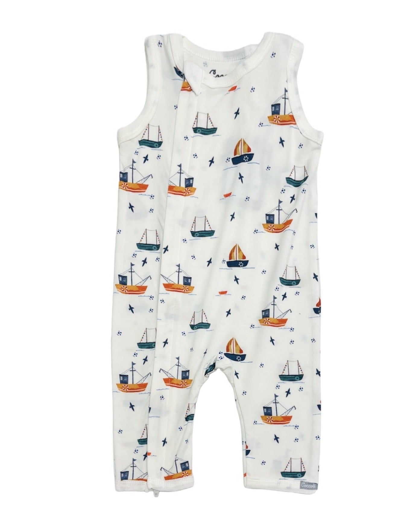 Jersey Unionsuit - Boats